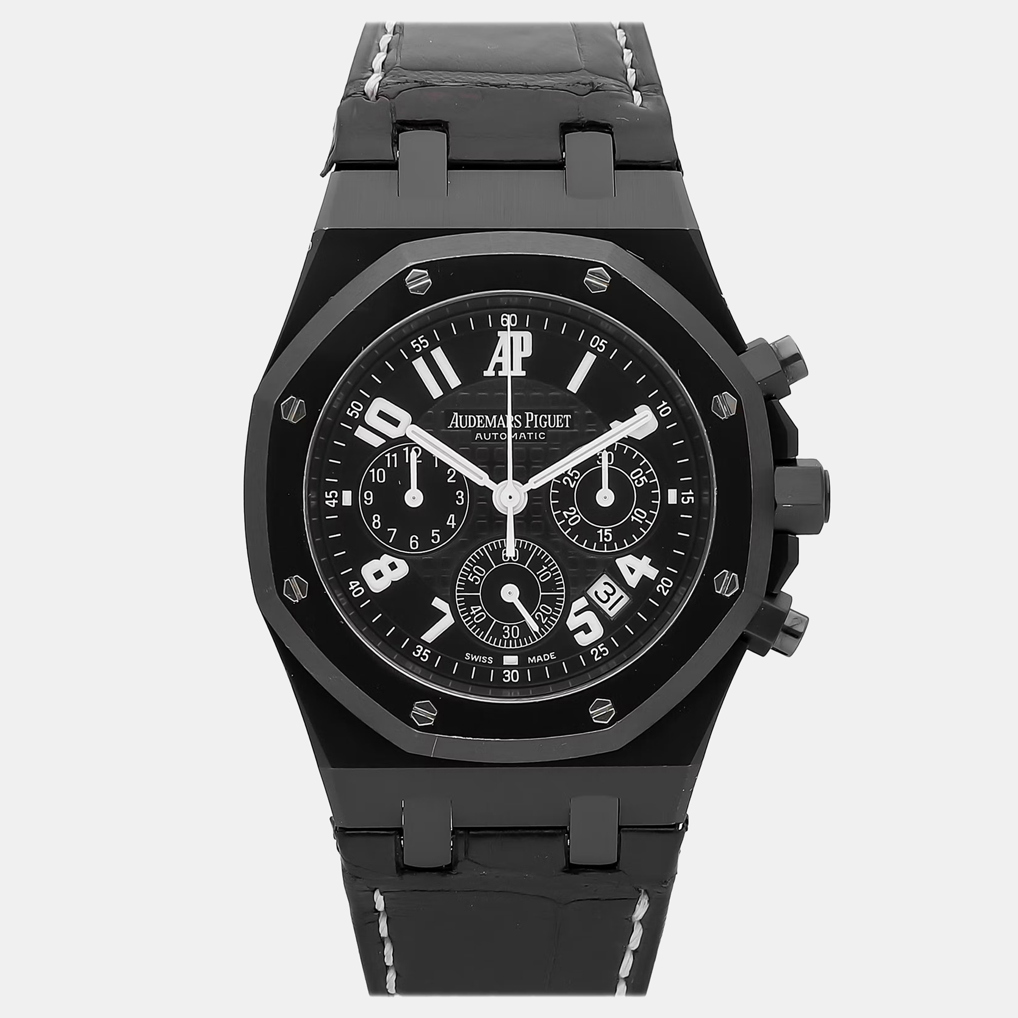 

Pre-Owned Audemars Piguet Royal Oak La Boutique New York 26014SN.OO.D002CR.01, Black