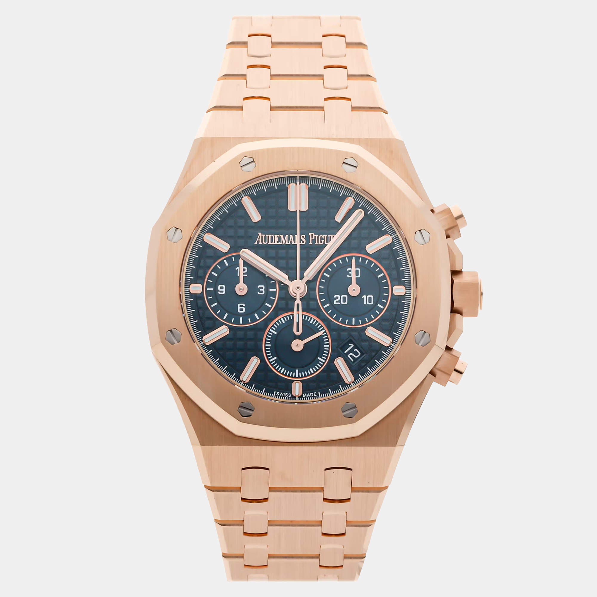 

Pre-Owned Audemars Piguet Royal Oak Chronograph 26715OR.OO.1356OR.01 Automatic 38 mm, Blue