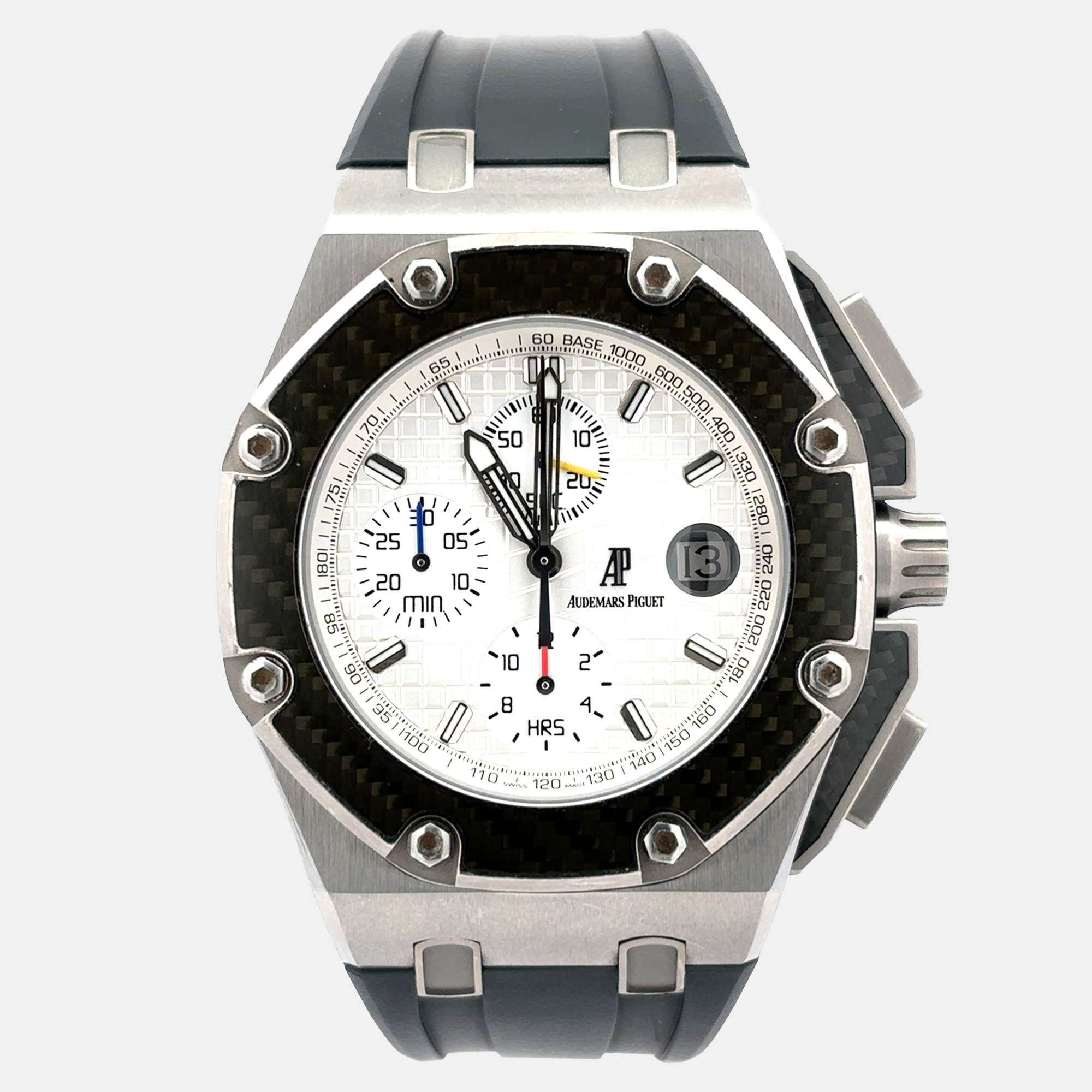 Audemars Piguet Royal Oak Offshore 26030IO.OO.D001IN.01 Silver Titanium Automatic Men's Wristwatch 44mm