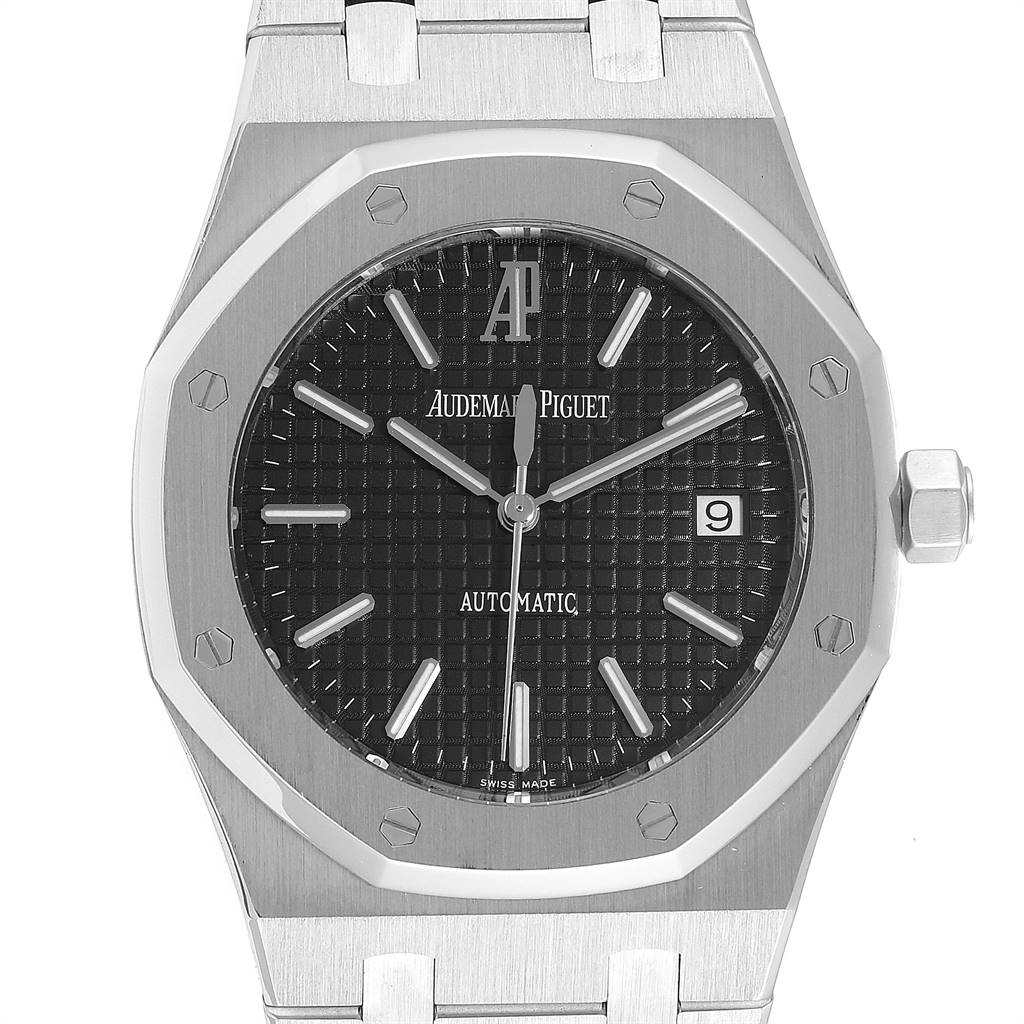 

Audemars Piguet Black Stainless Steel Royal Oak