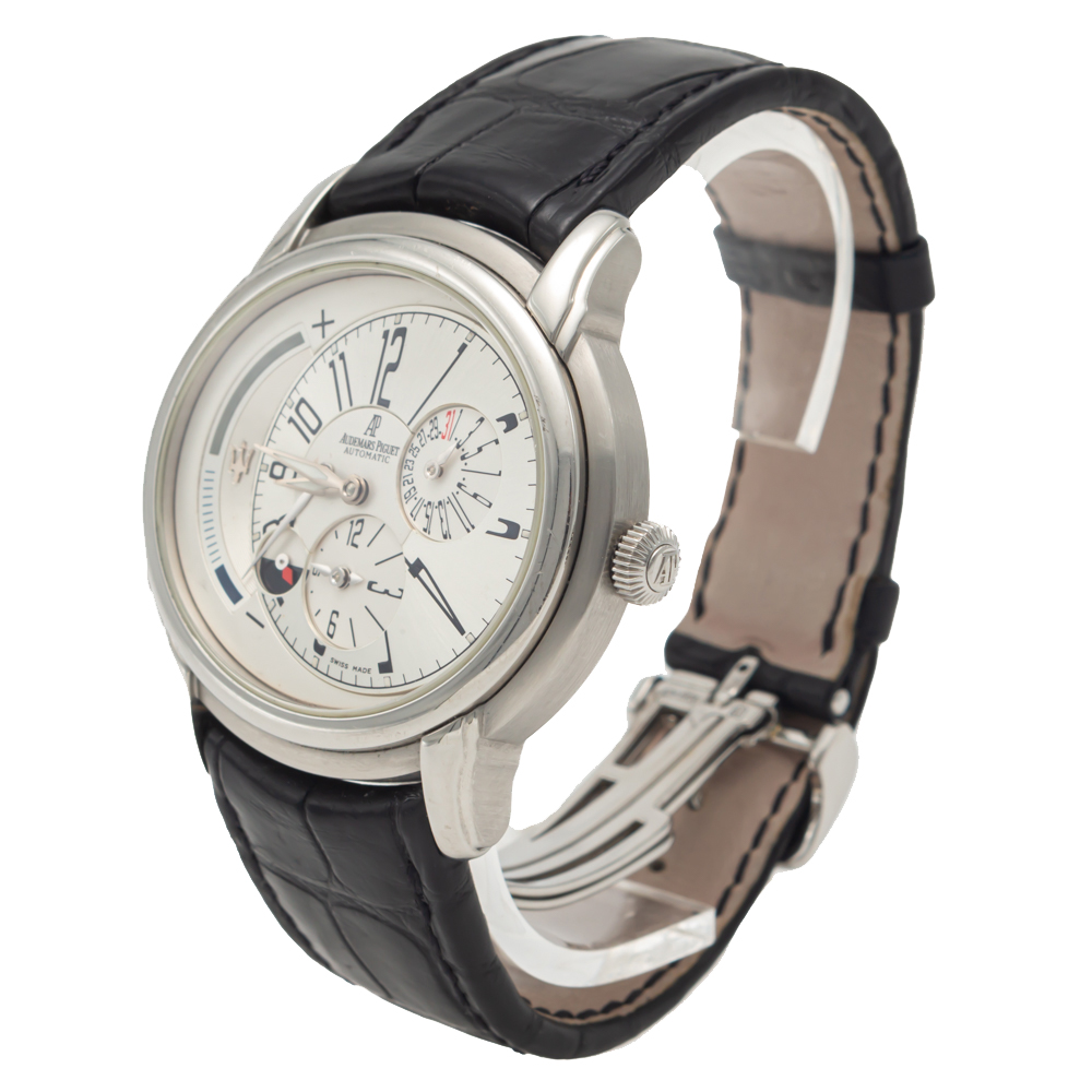 

Audemars Piguet Millenary Dual-Time Maserati Limited Edition, Silver