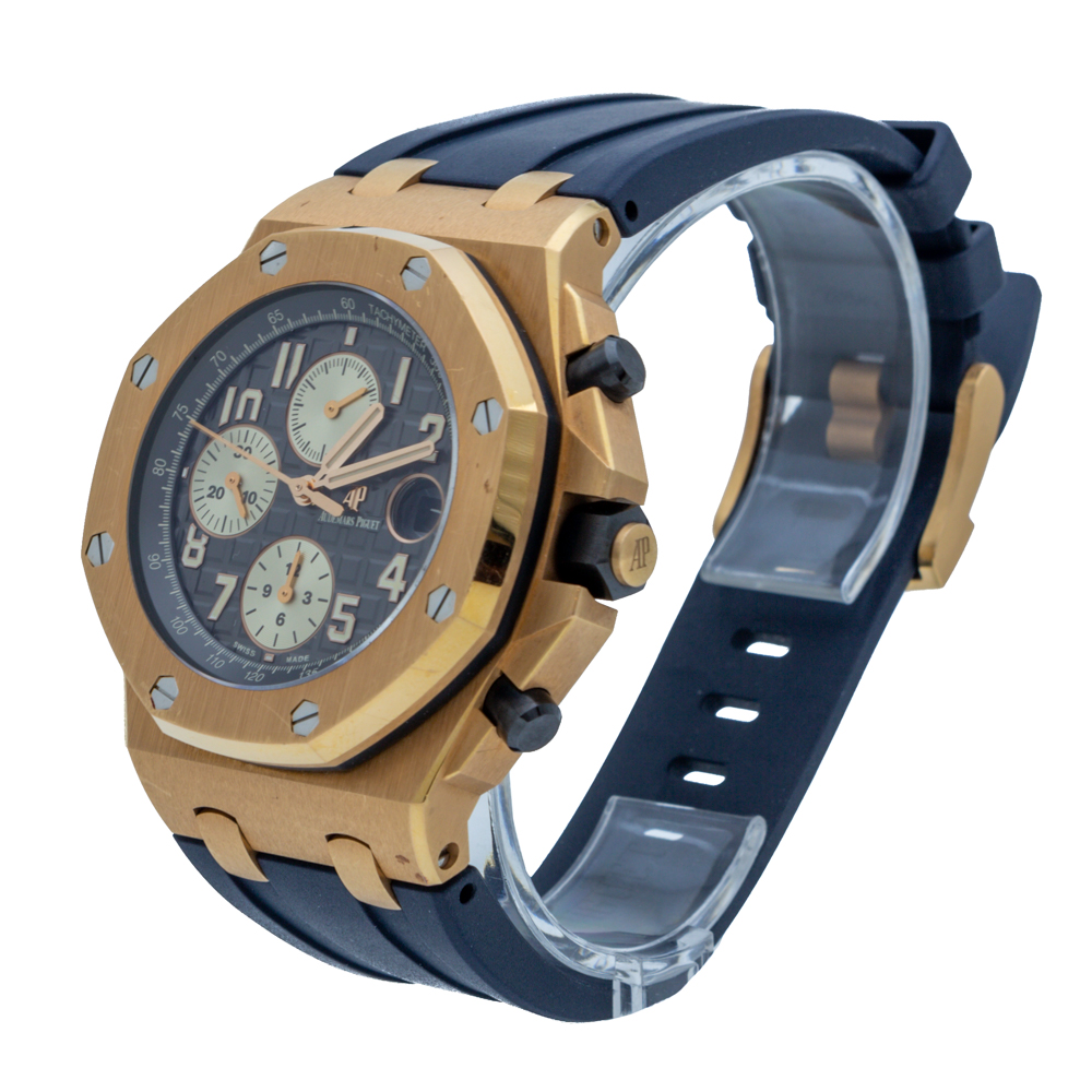 

Audemars Piquet Royal Oak Offshore Rose Gold Grey Dial Chronograph Watch