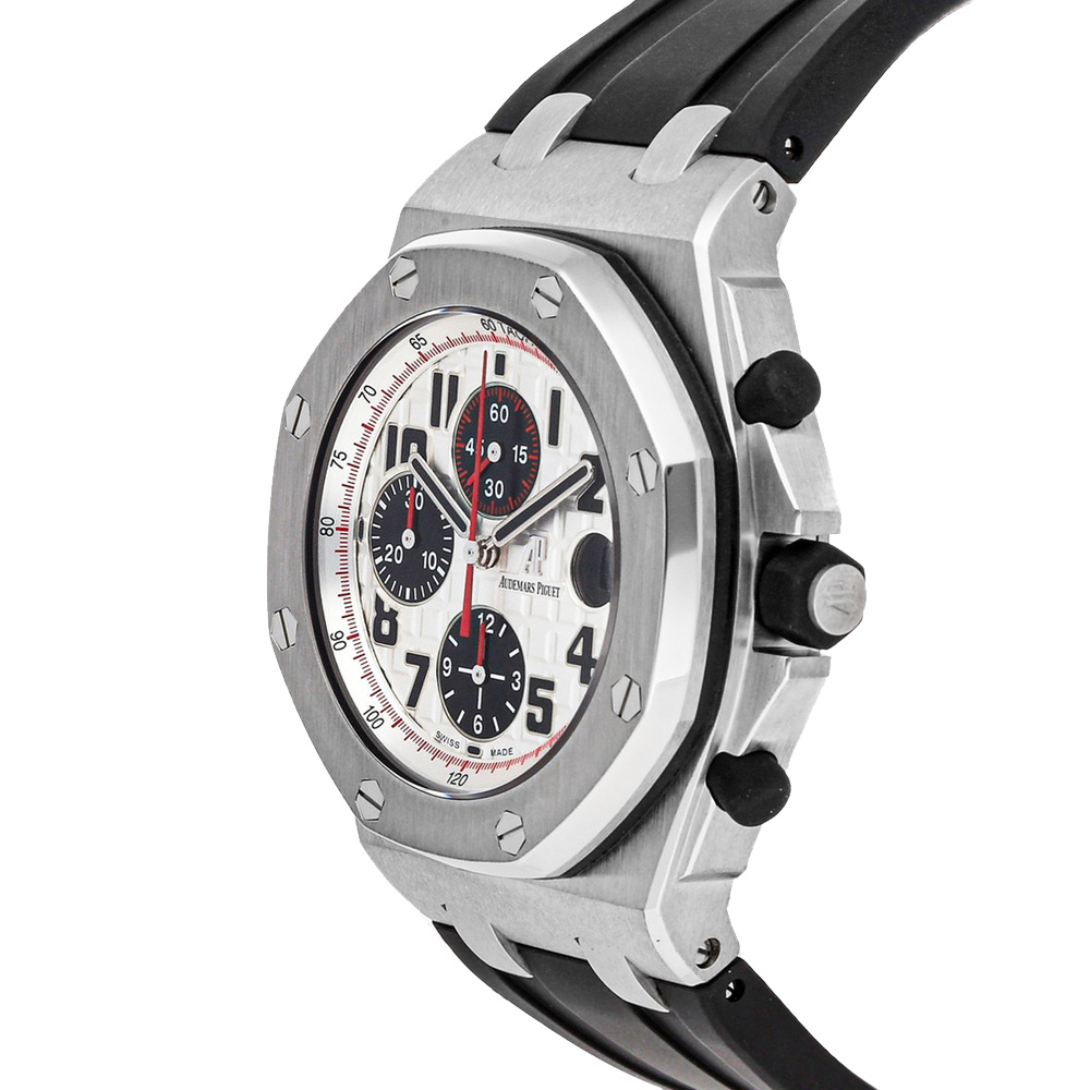 

Audemars Piguet Silver Stainless Steel Royal Oak Offshore Chronograph