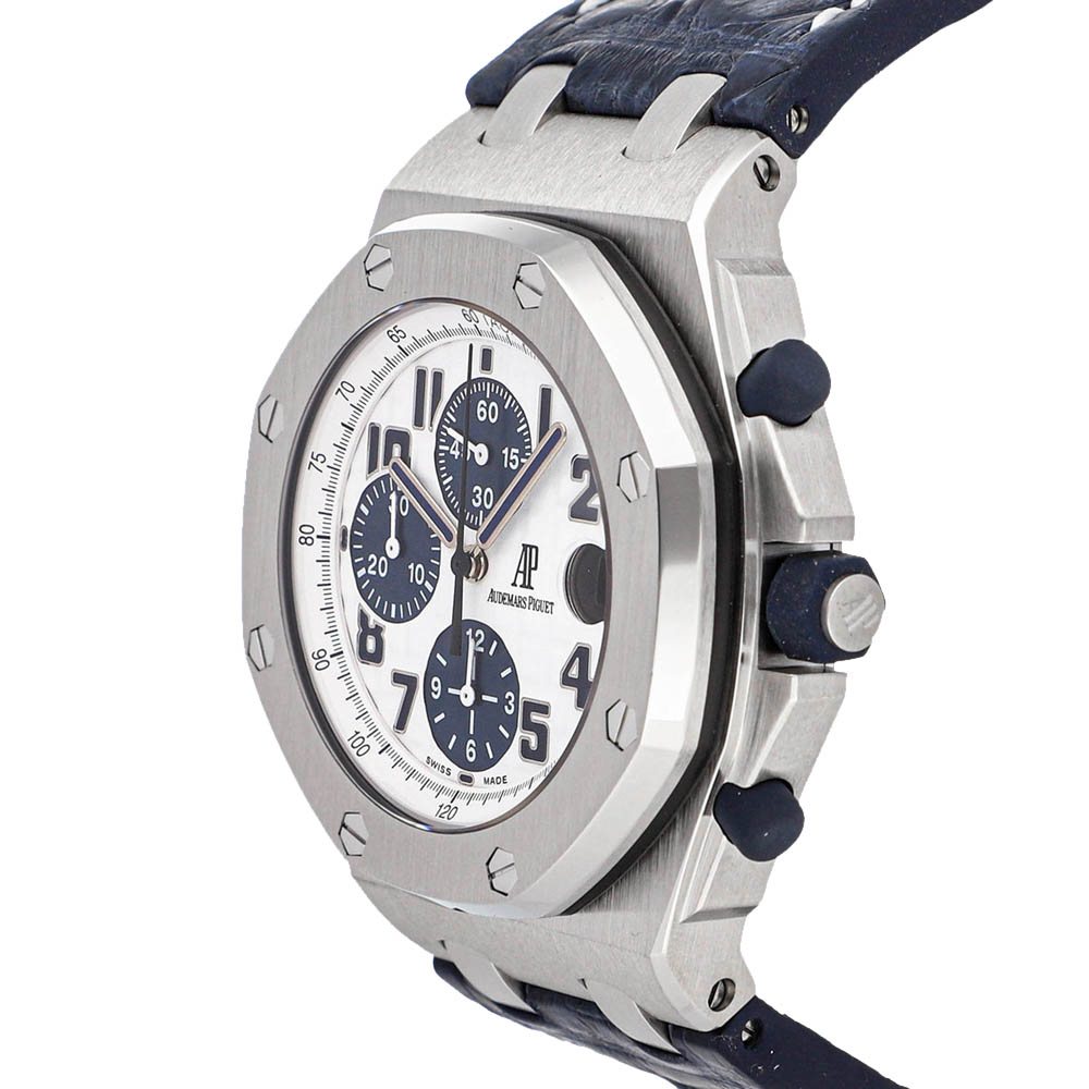 

Audemars Piguet Silver Stainless Steel Royal Oak Offshore Chronograph