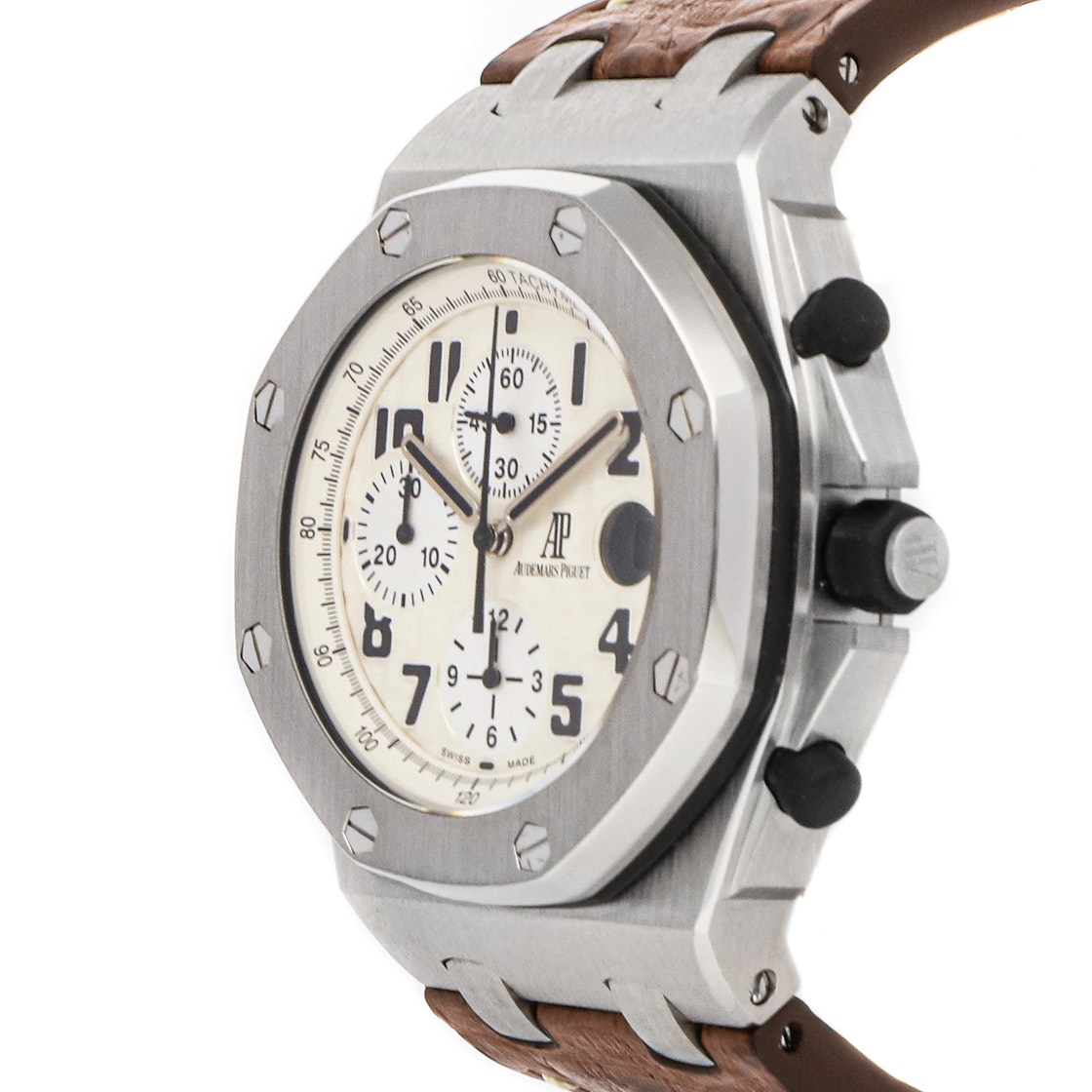 

Audemars Piguet Silver Stainless Steel Royal Oak Offshore Chronograph "Safari" 26170ST.OO.D091CR.01 Men's Wristwatch 42 MM