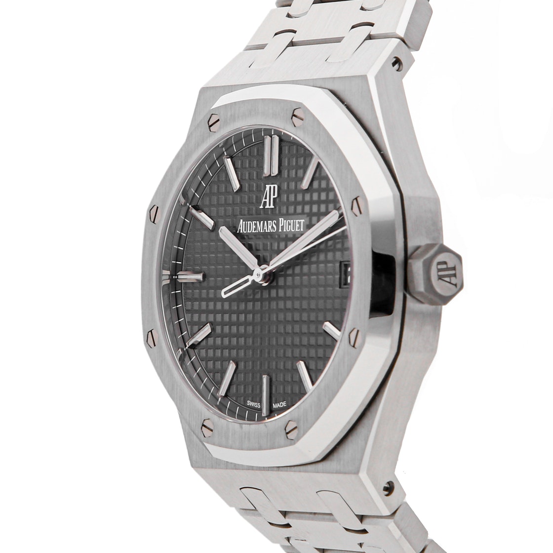 

Audemars Piguet Grey Stainless Steel Royal Oak 15500ST.OO.1220ST.02 Men's Wristwatch 41 MM