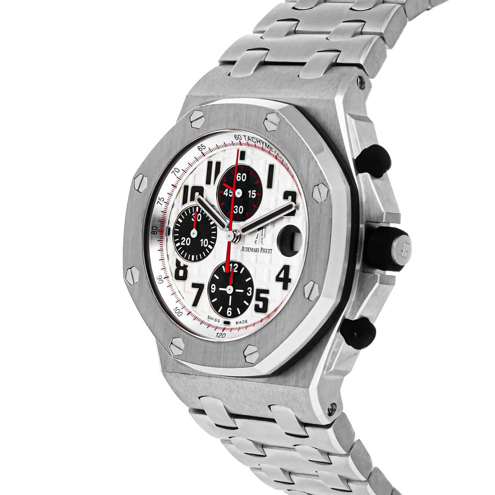 

Audemars Piguet Silver Stainless Steel Royal Oak Offshore Chronograph 26170ST.OO.1000ST.01 Men's Wristwatch 42 MM