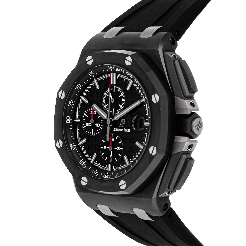 

Audemars Piguet Black Ceramic Royal Oak Offshore Chronograph 26402CE.OO.A002CA.01 Men's Wristwatch 44 MM