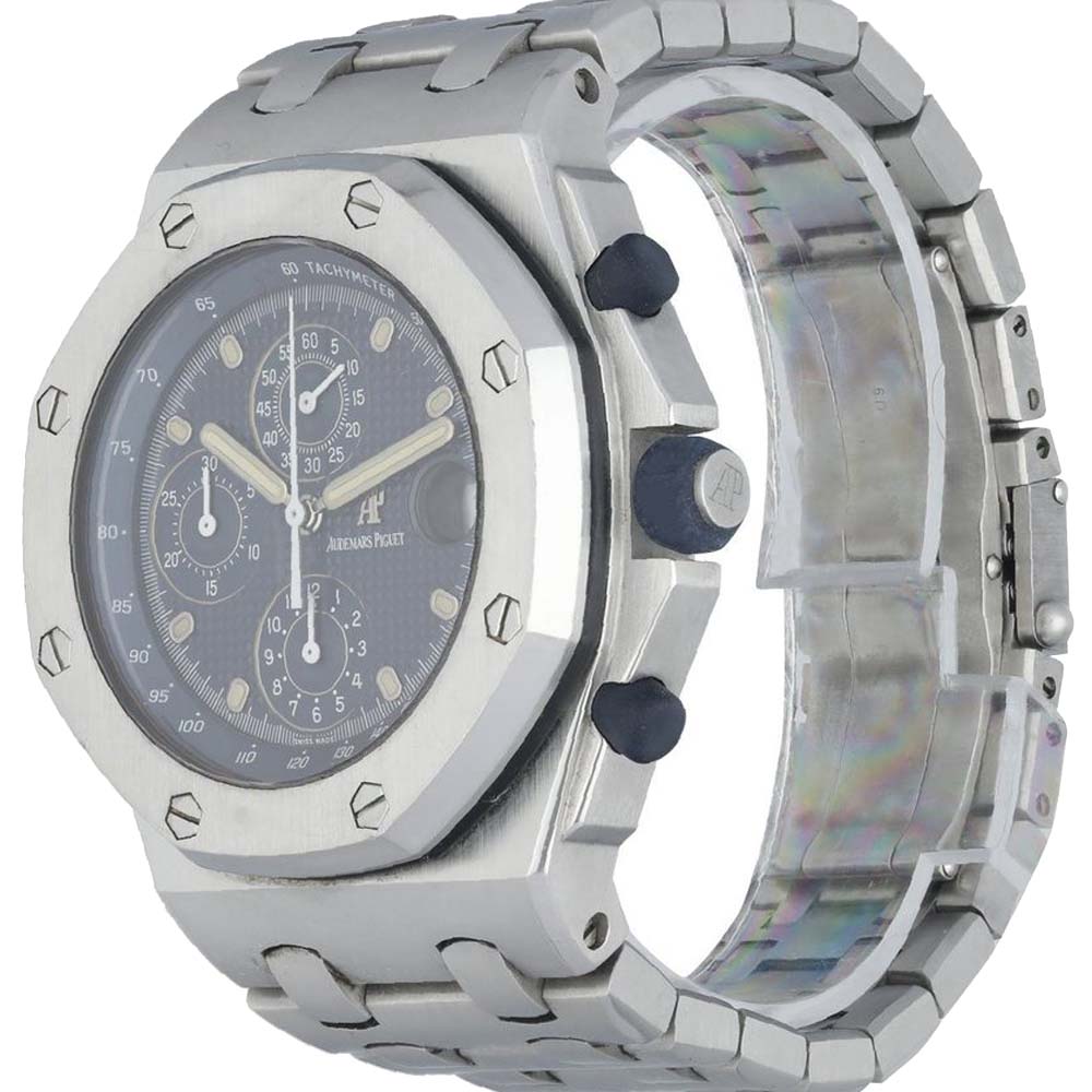 

Audemars Piguet Blue Stainless Steel 25721ST Royal Oak Offshore "THE BEAST" Men's Wristwatch 42 MM