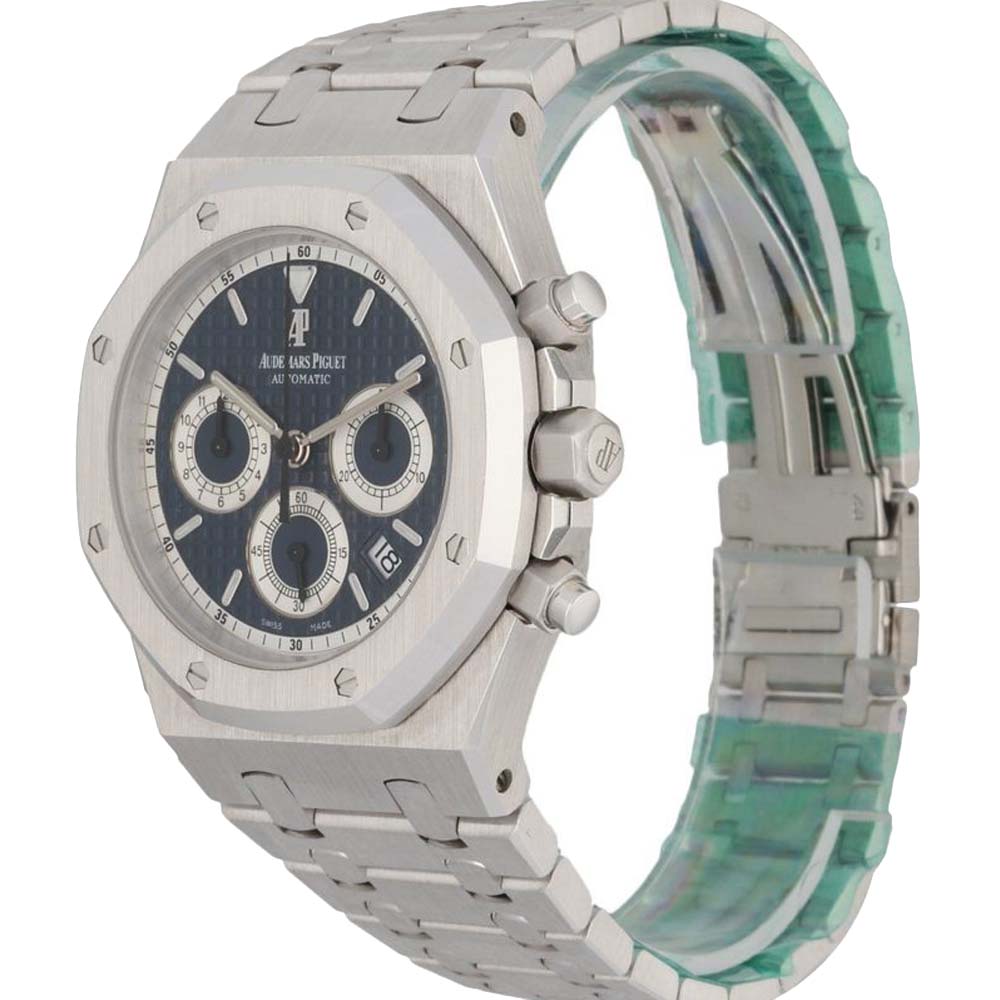 

Audemars Piguet Blue 18K White Gold 26022BC Chronograph Men's Wristwatch 39 MM