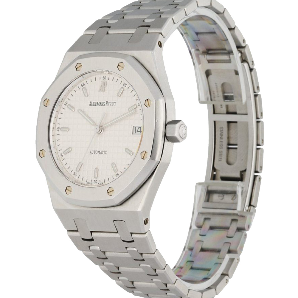 

Audemars Piguet Silver Stainless Steel Royal Oak 14790ST Men's Wristwatch 37 MM