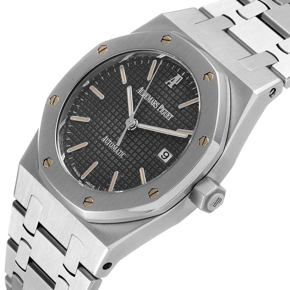 

Audemars Piguet Grey Stainless Steel Royal Oak 15000ST Automatic Men's Wristwatch 33 MM