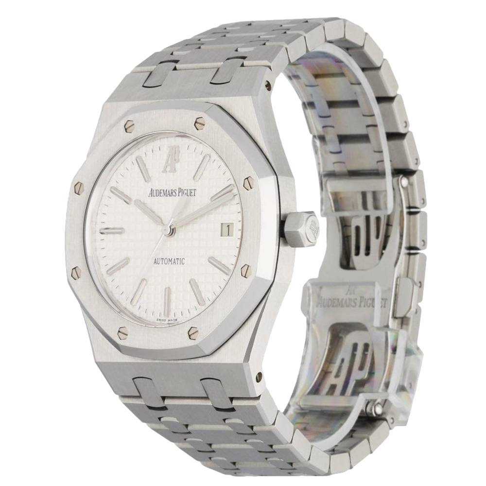 

Audemars Piguet Silver Stainless Steel Royal Oak 15300ST Men's Wristwatch 39 MM