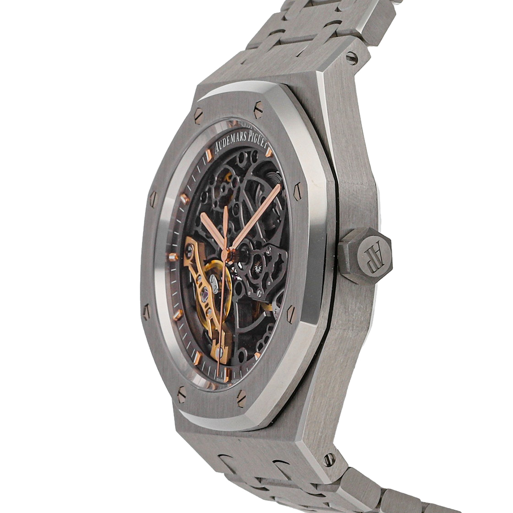 

Audemars Piguet Grey Stainless Steel Royal Oak 15407ST.OO.1220ST.01 Men's Wristwatch 41 MM