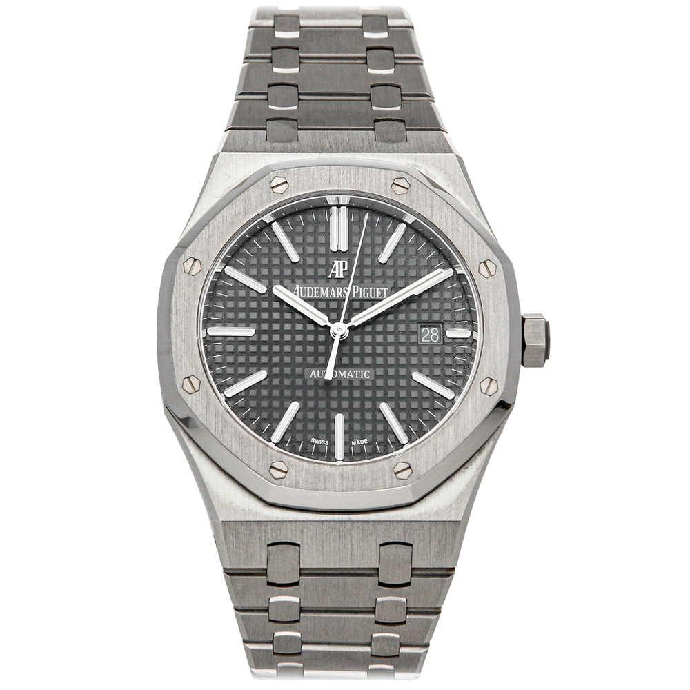 

Audemars Piguet Grey Stainless Steel Royal Oak 15400ST.OO.1220ST.04 Men's Wristwatch 41 MM