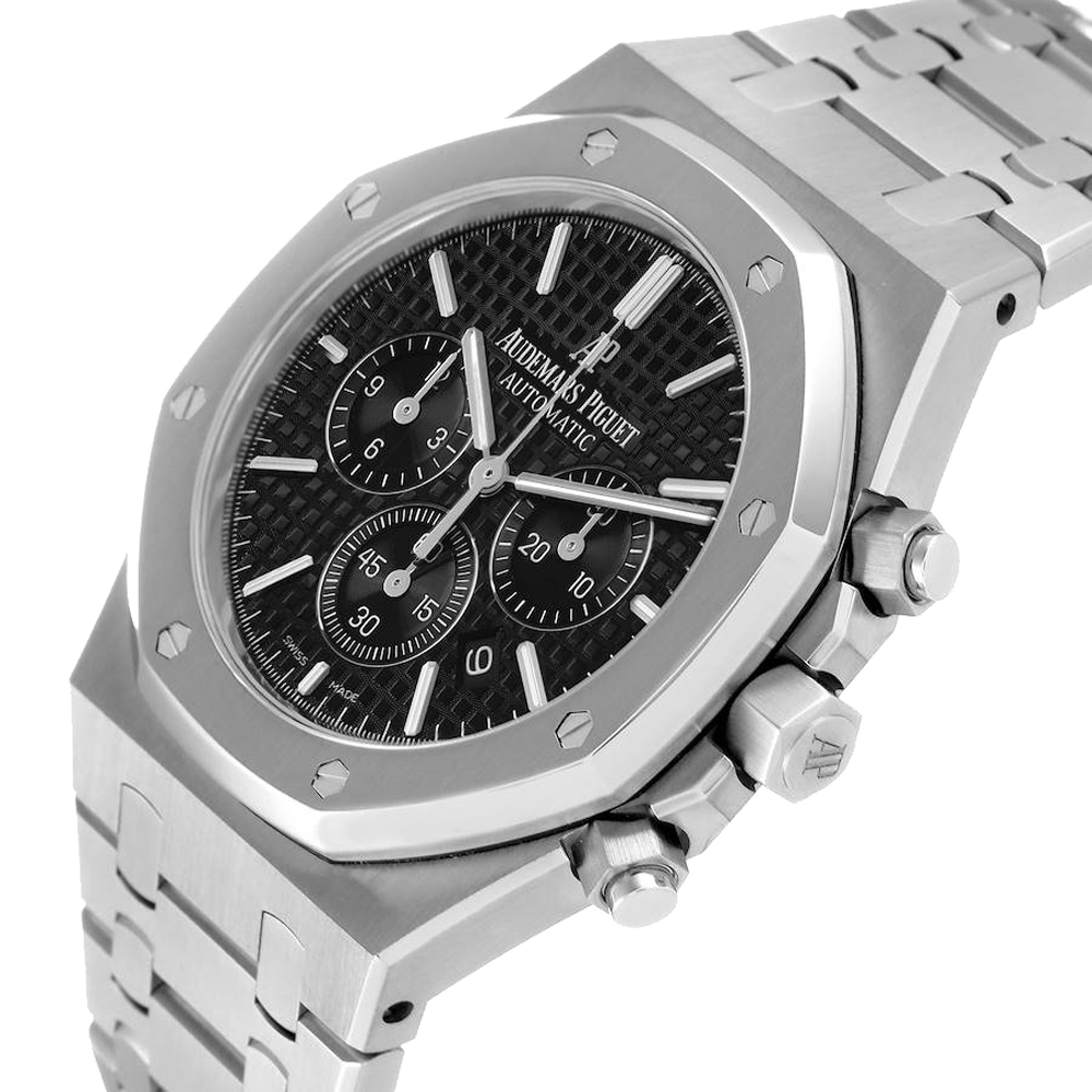 

Audemars Piguet Black Stainless Steel Royal Oak Chronograph 26320ST Men's Wristwatch 41 MM