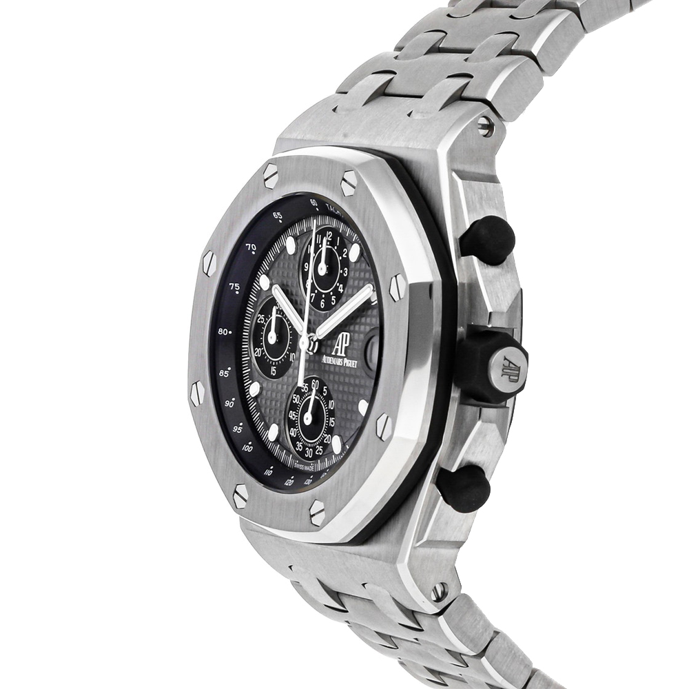 

Audemars Piguet Grey Titanium Royal Oak Offshore Chronograph 26238TI.OO.2000TI.01 Men's Wristwatch 42 MM