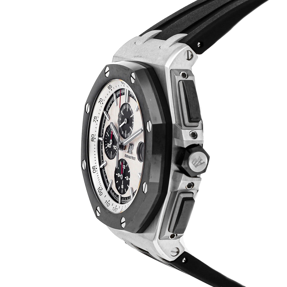 

Audemars Piguet Silver Stainless Steel Royal Oak Offshore 26400SO Men's Wristwatch 44 mm