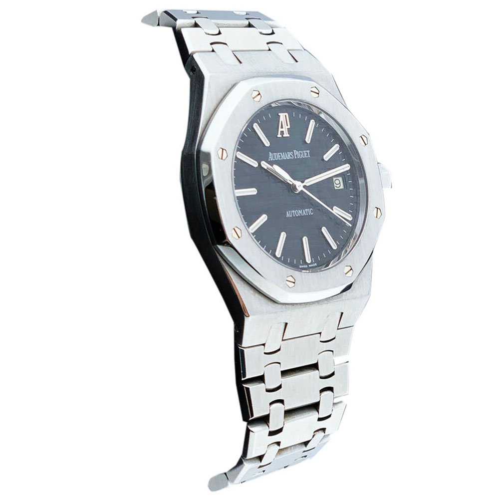 

Audemars Piguet Black Stainless Steel Royal Oak 15300ST Men's Wristwatch 39 MM