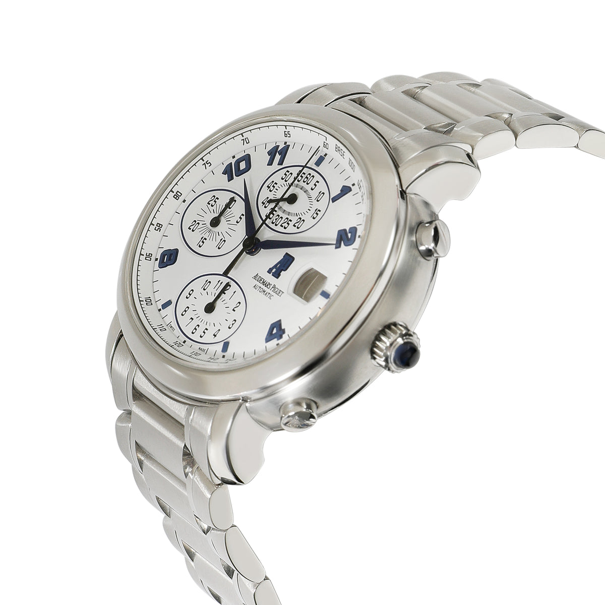 

Audemars Piguet Silver Stainless Steel Millenary 25897ST.OO.1136ST.01 Men's Wristwatch 45 MM