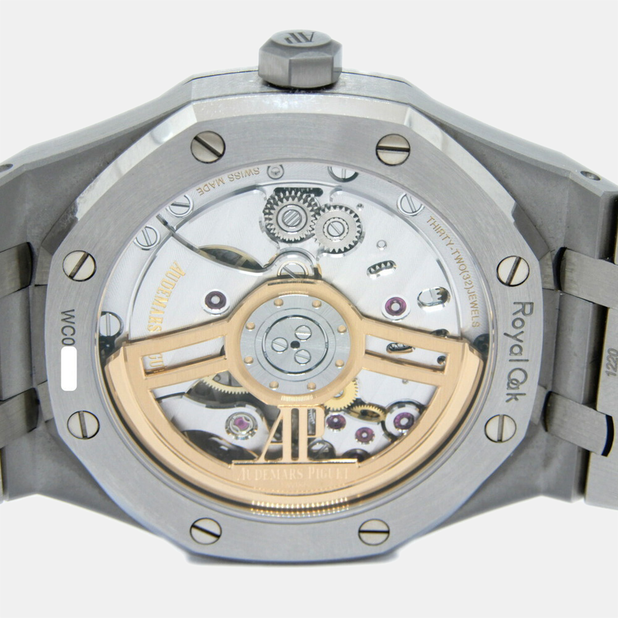 

Audemars Piguet Black Stainless Steel Royal Oak Automatic Men's Wristwatch 41 mm