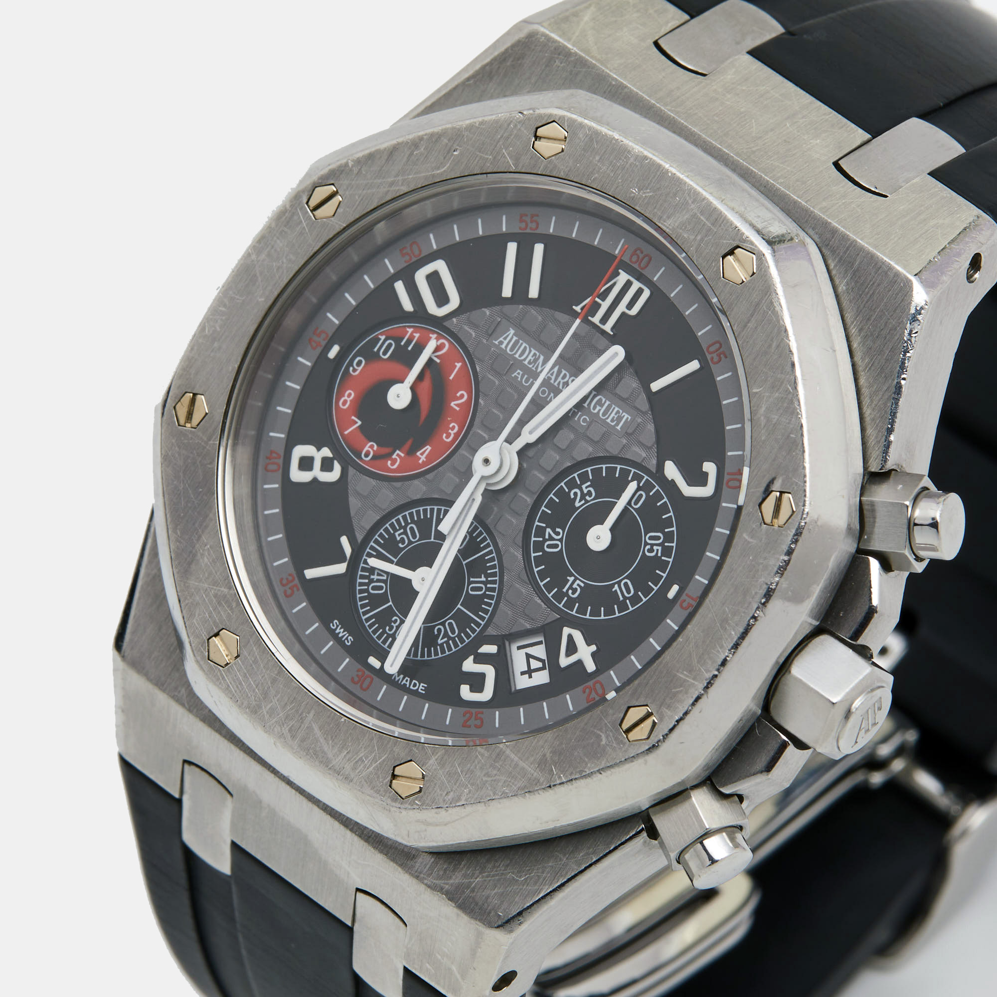 

Audemars Piguet Grey Stainless Steel Rubber Royal Oak City of Sails Limited Edition