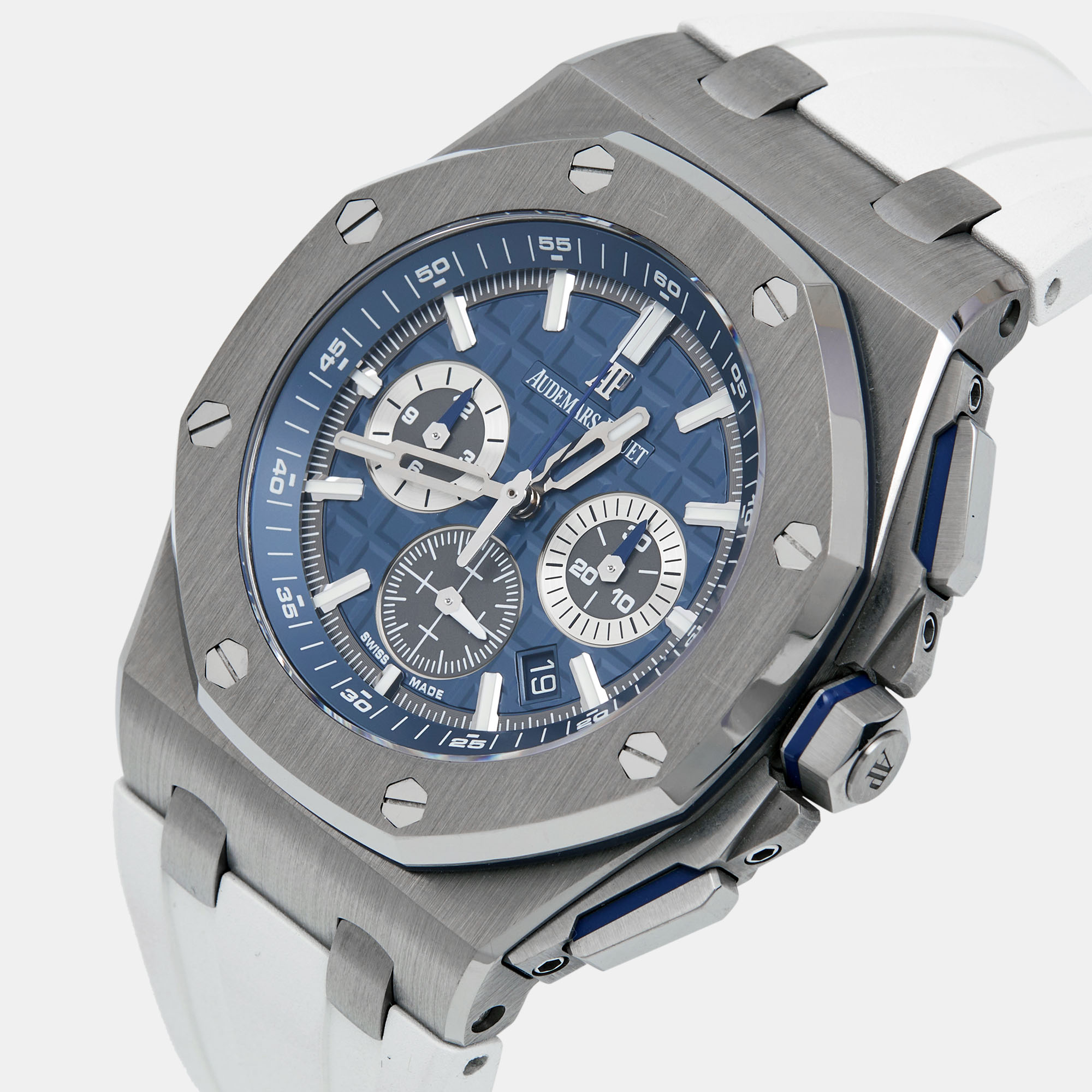 

Audemars Piguet Blue Titanium Rubber Royal Oak Offshore