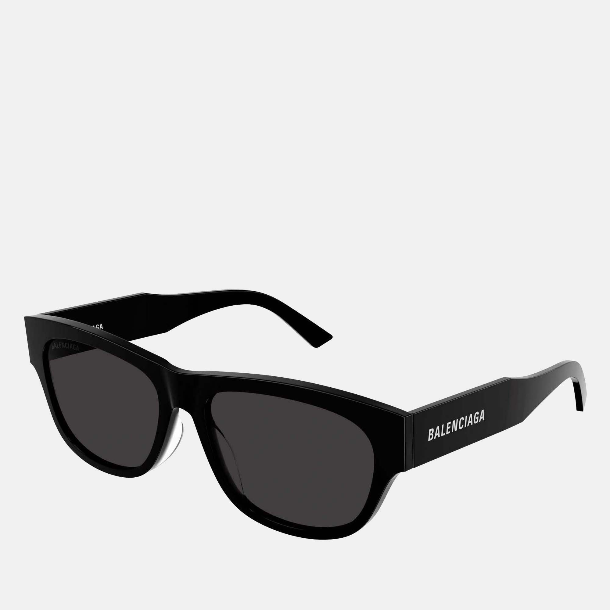Pre-owned Balenciaga Black Bb0164s Men's Sunglasses