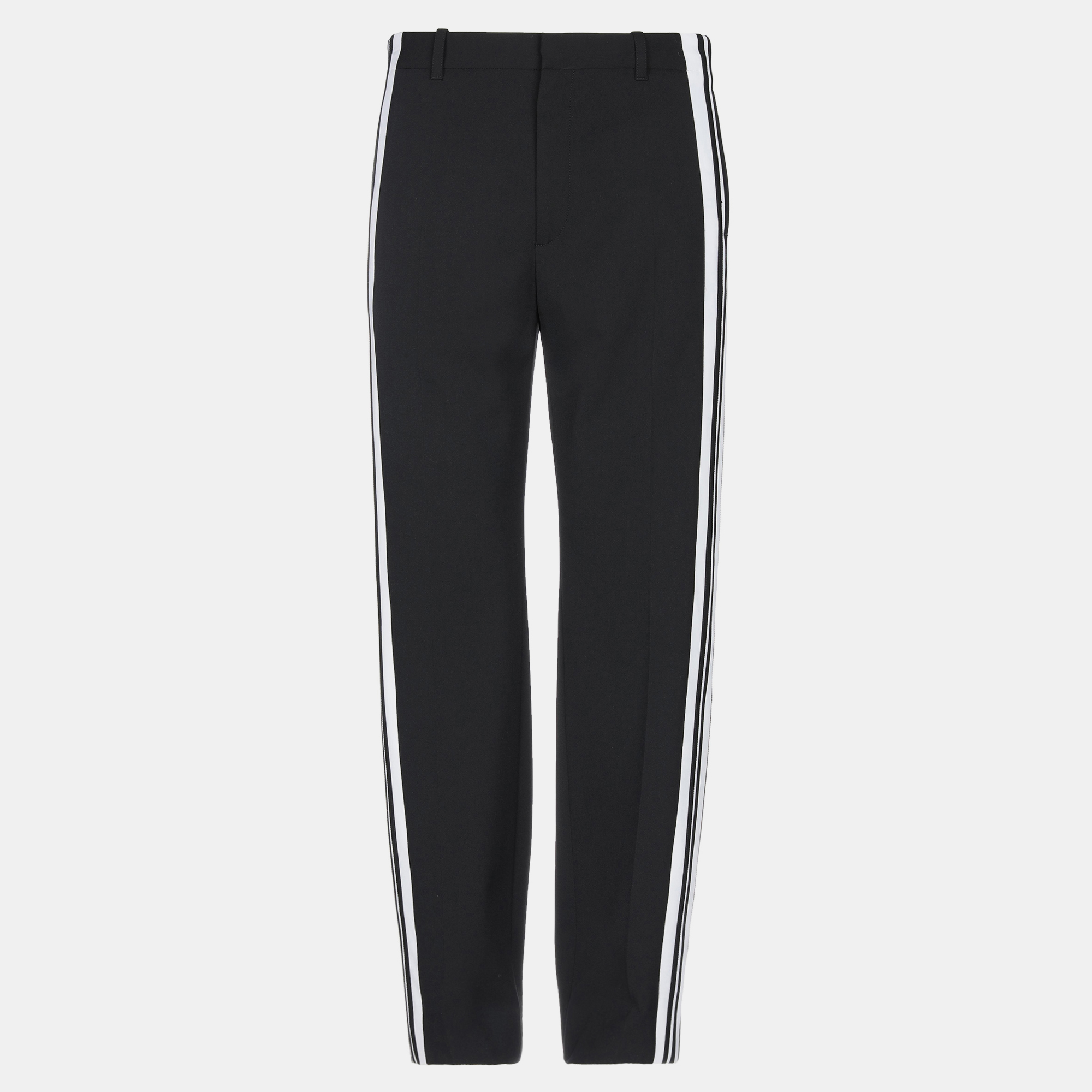 Pre-owned Balenciaga Polyester Pants 48 In Black