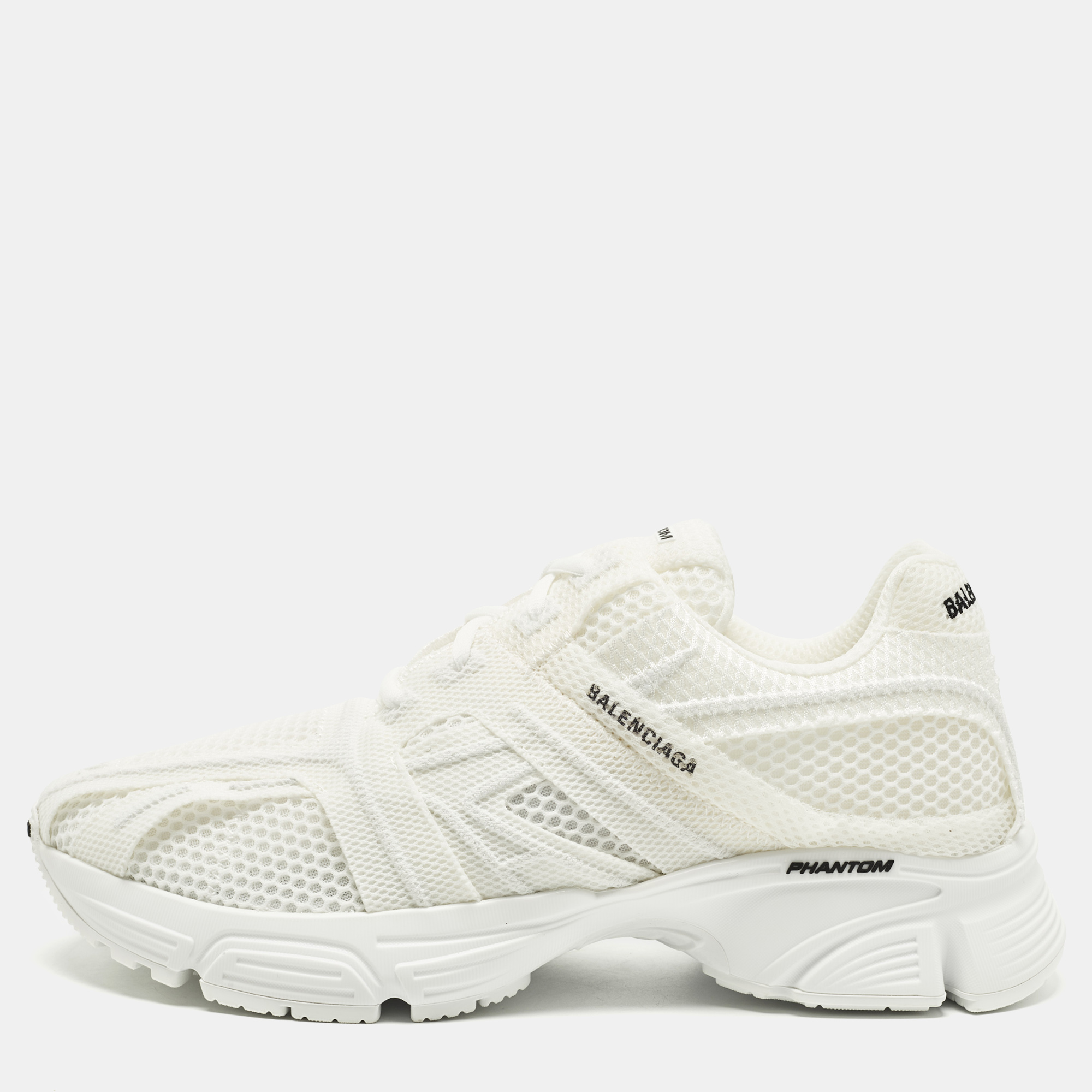 

Balenciaga Phantom Size  White Mesh Low Top Sneakers