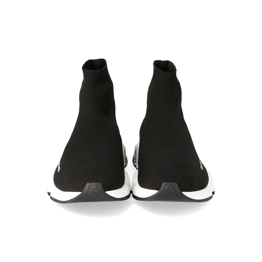

Balenciaga Black/White Speed Clear Sole Sneakers Size