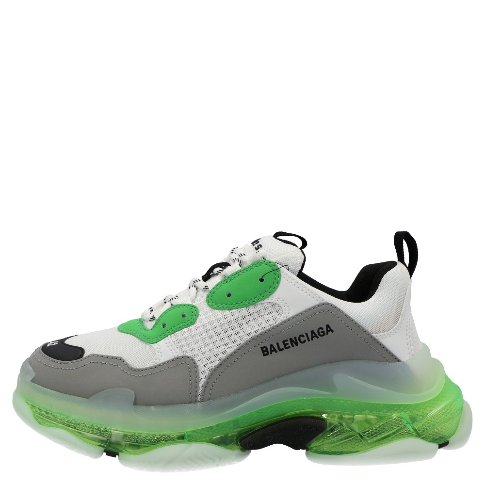 

Balenciaga Green Triple S Sneaker 'Clear Sole' Sneakers Size EU
