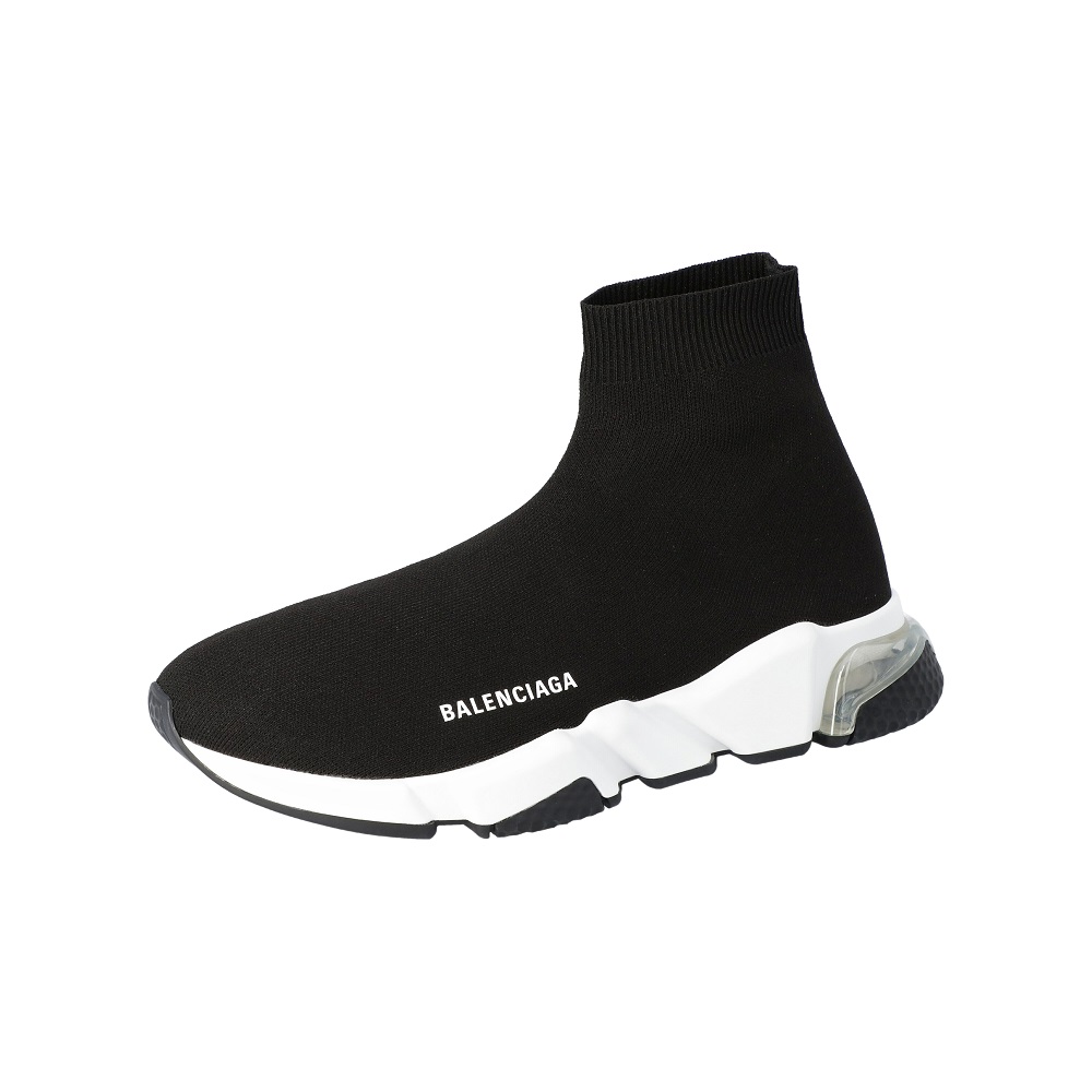 Pre-owned Balenciaga Black Speed Trainers Sneakers Size Eu 40