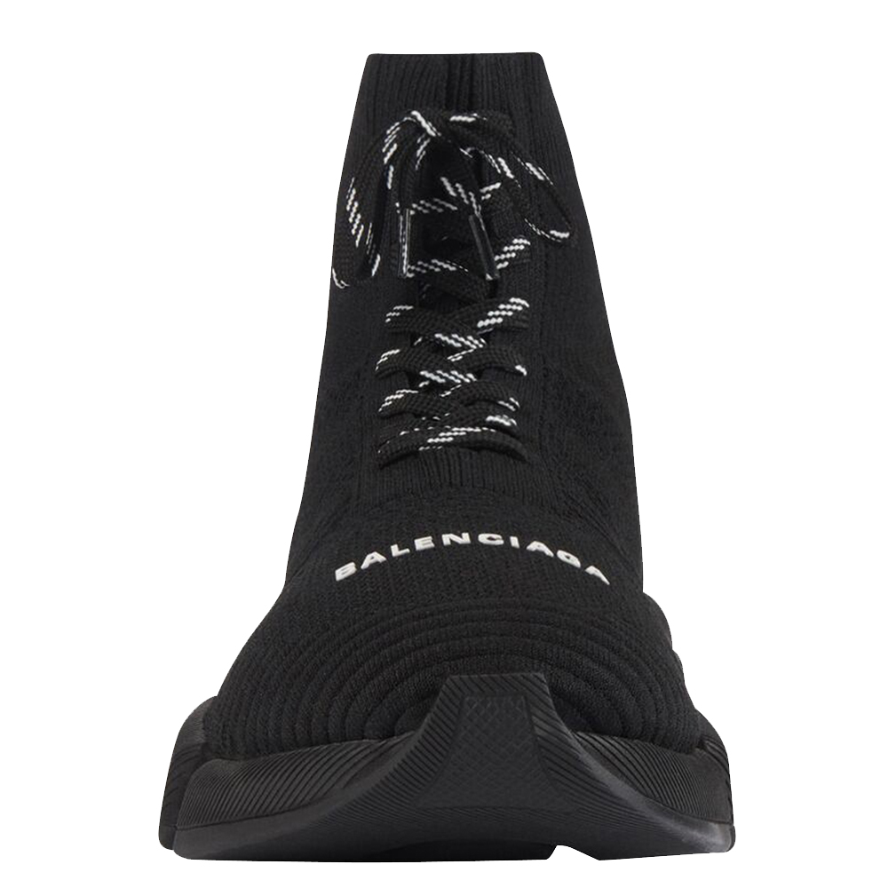 

Balenciaga Speed Lace Up Black Sneakers Size EU