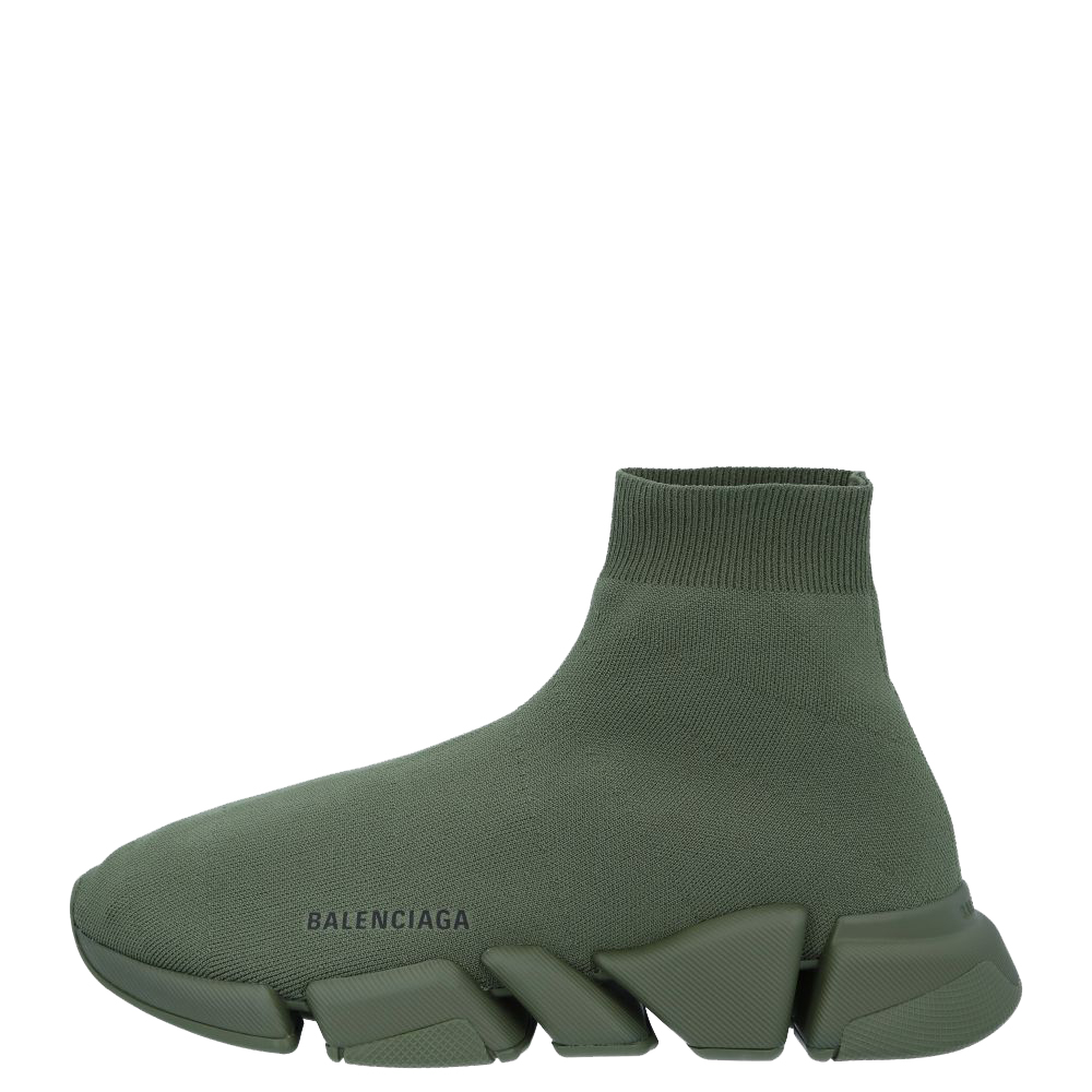 

Balenciaga Green Khaki Speed Sneakers Size