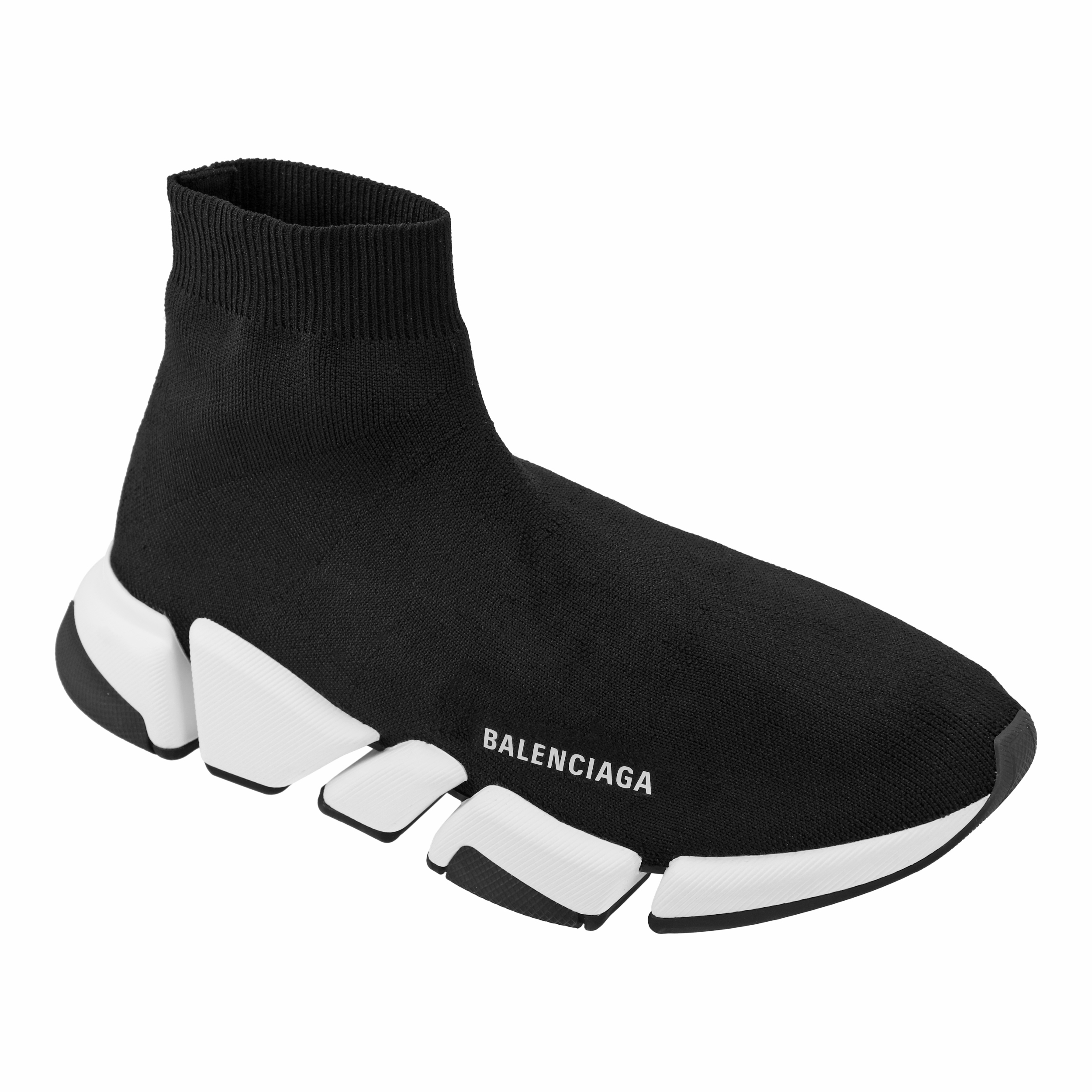 

Balenciaga Black/White Speed 2.0 Sneakers EU