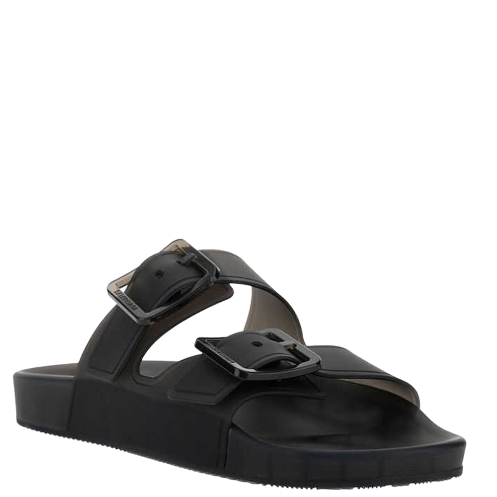 

Balenciaga Black smooth sheepskin Mallorca Platform Sandals Size IT