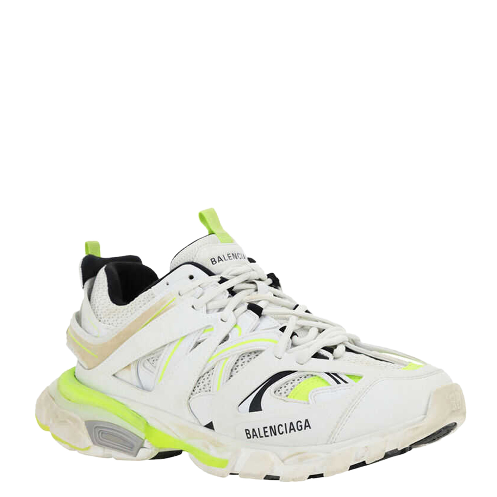 

Balenciaga White/Neon Yellow Track.2 Sneaker Size  IT, Multicolor