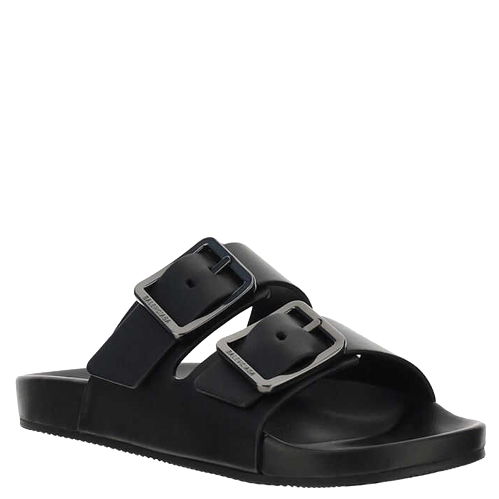 

Balenciaga Black Mallorca Sandals Size IT