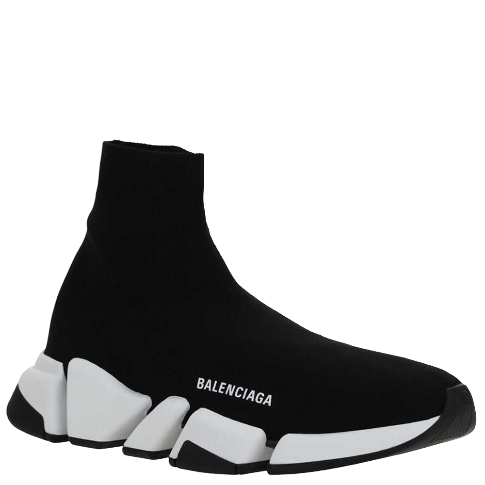 

Balenciaga Black/White Speed Sneakers Size IT