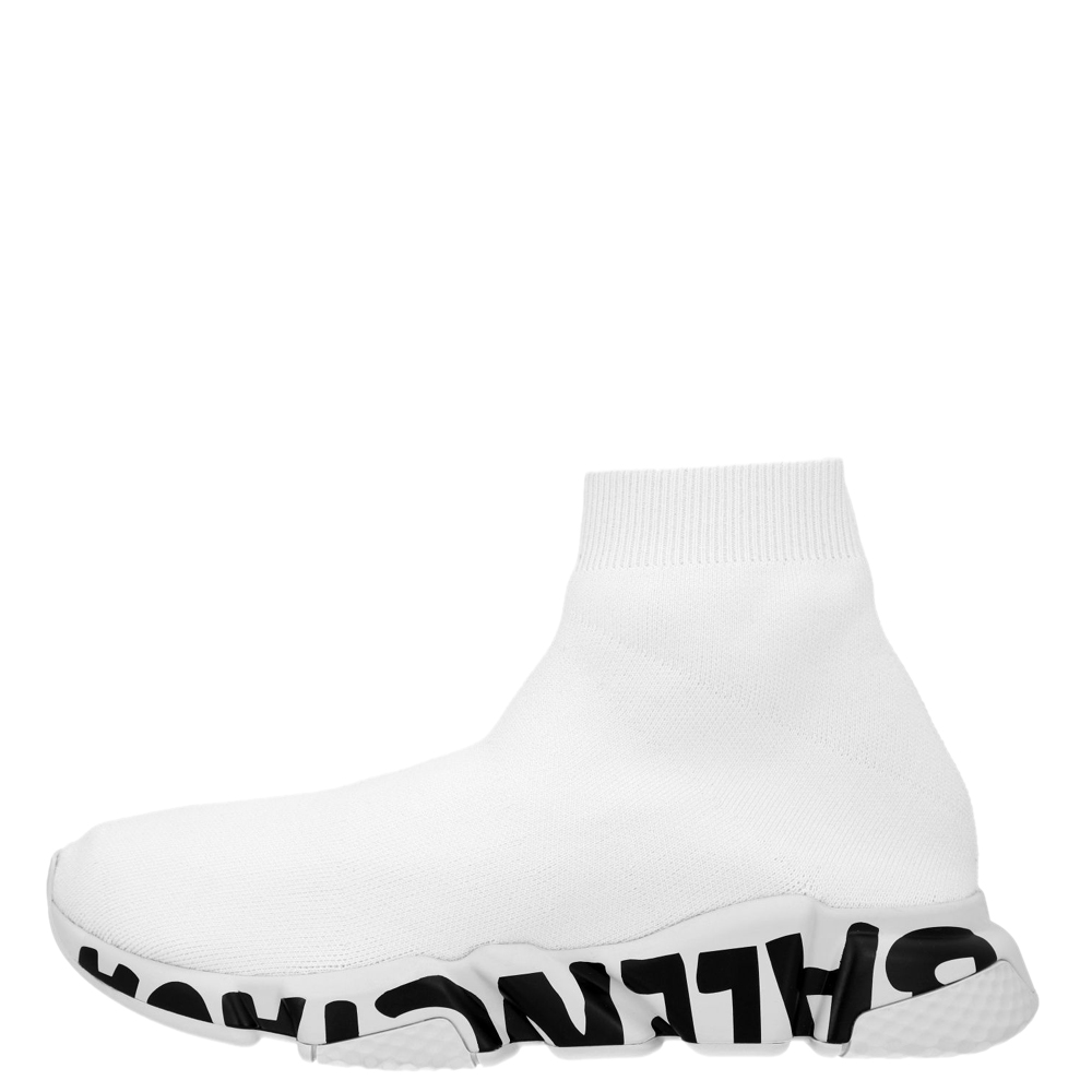 

Balenciaga White Speed Graffiti Size EU