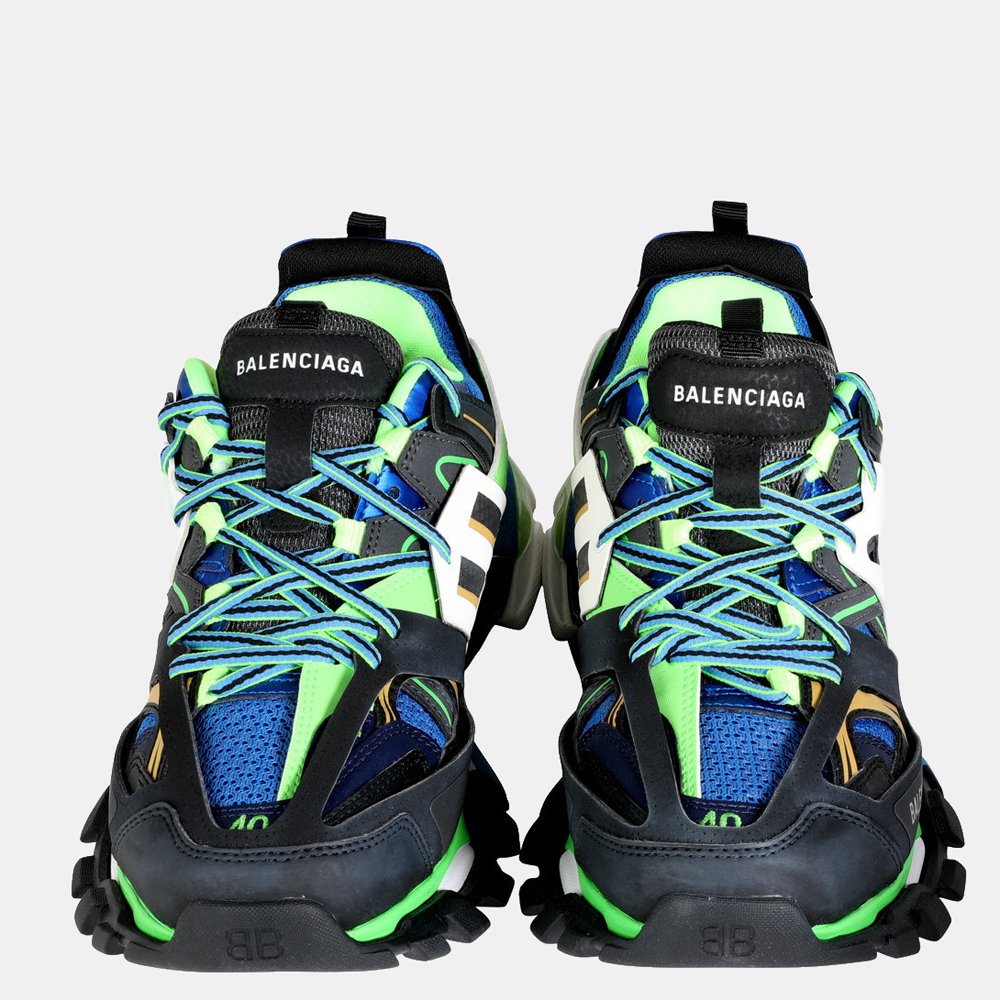 

Balenciaga Black/Green Track Sneaker EU, Multicolor