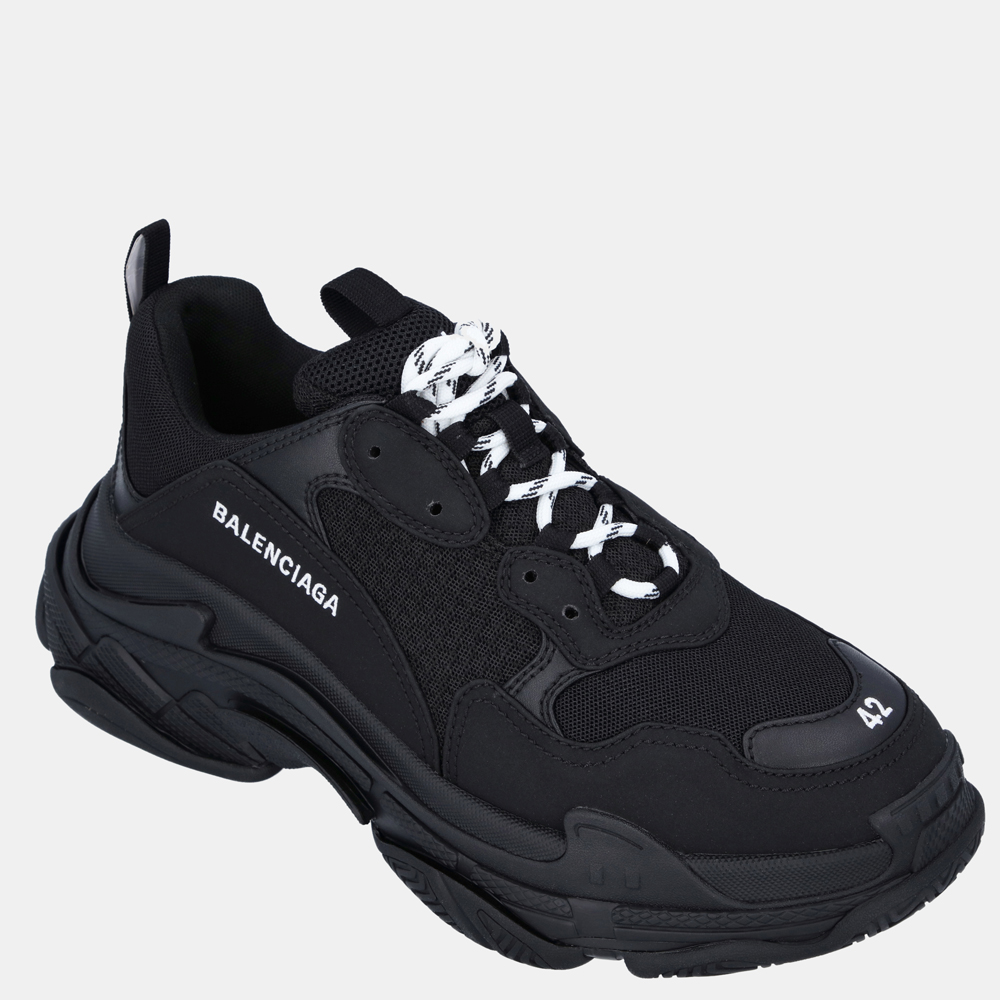 

Balenciaga Black Triple S Sneakers Size EU