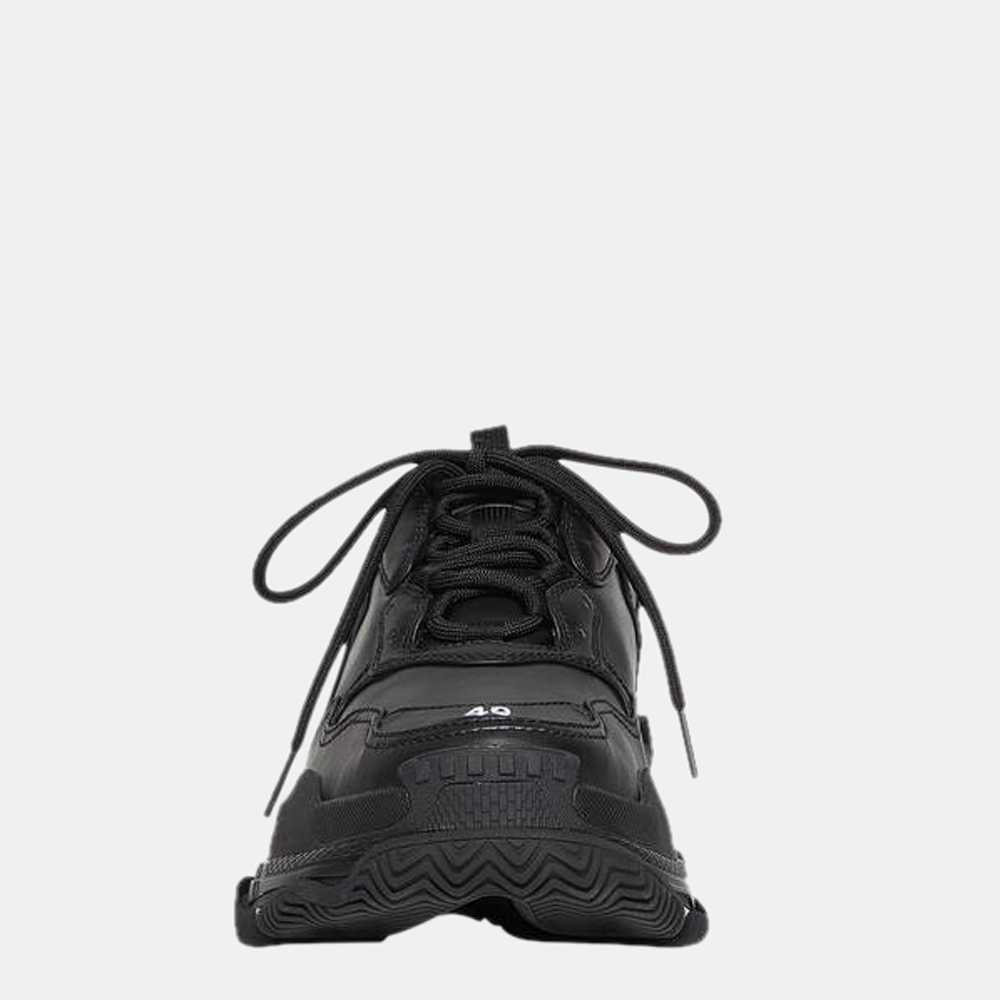 

Balenciaga Black Triple S Trainers Size EU