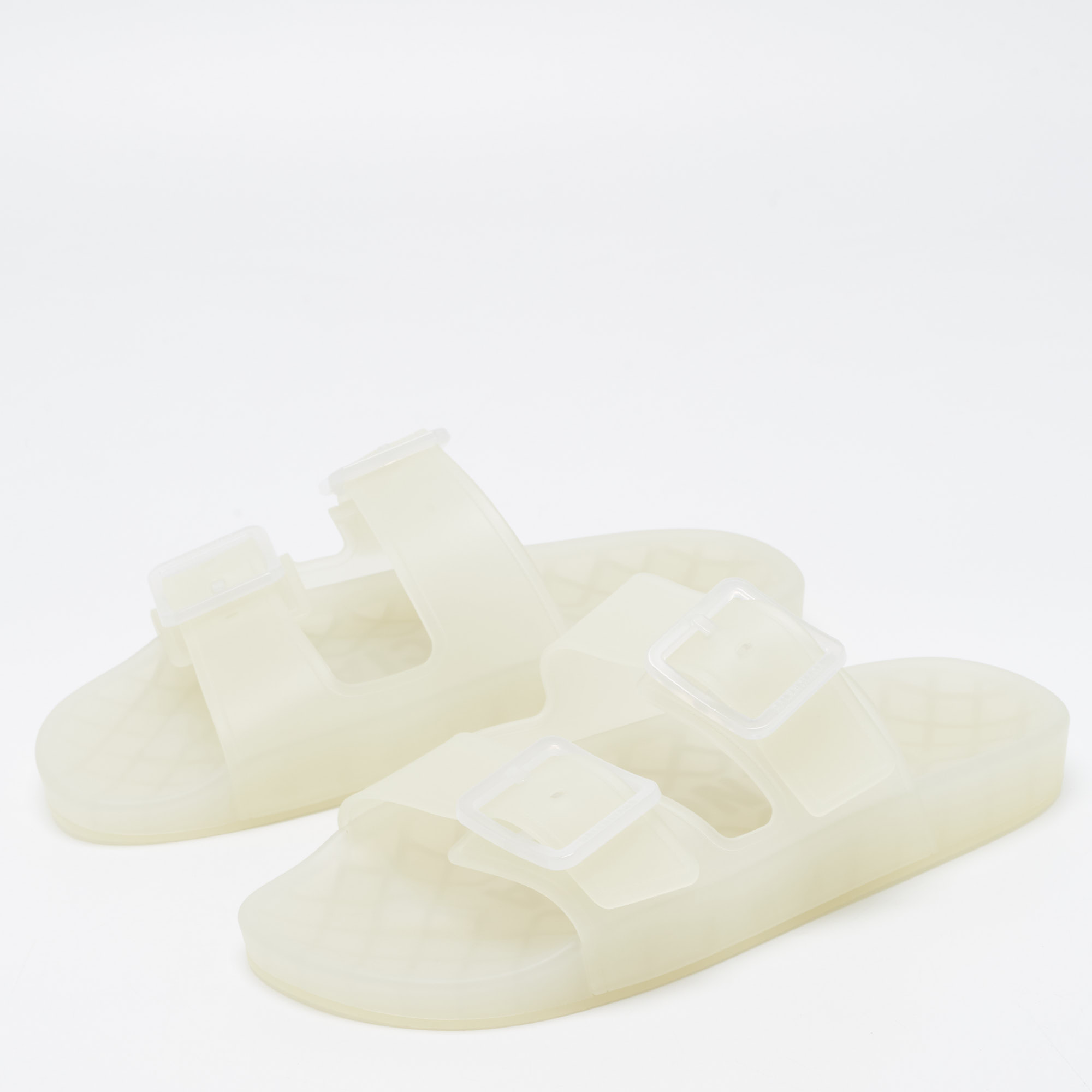 

Balenciaga Transparent Rubber Mallorca Slides Size