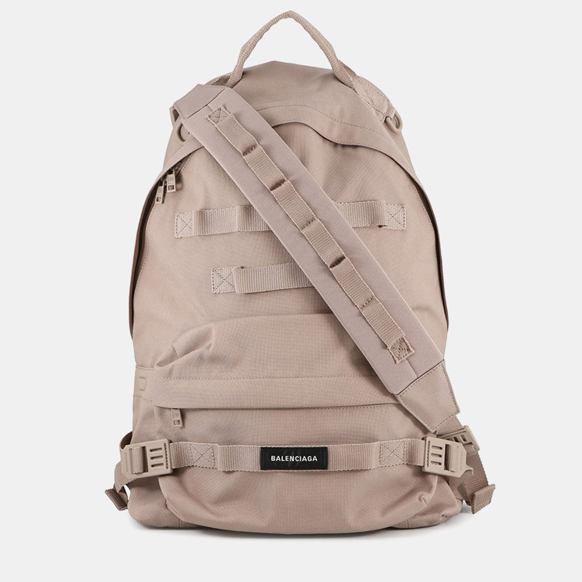 

Balenciaga Army Backpack Jasmin Flower Nylon, Grey