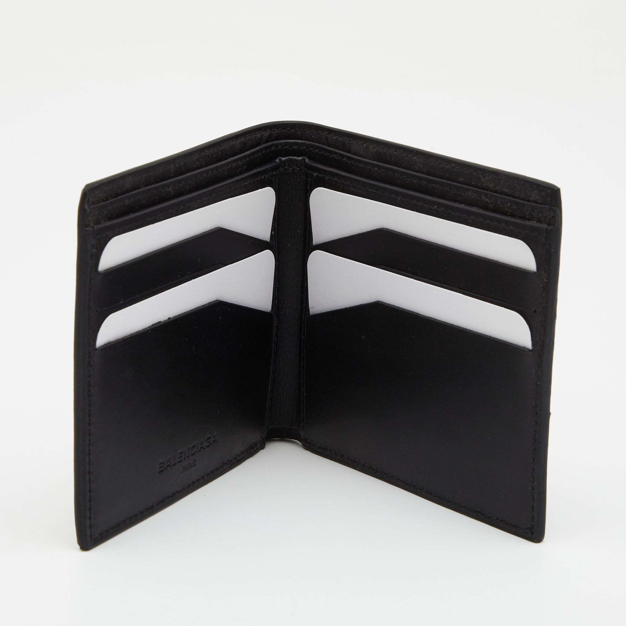 

Balenciaga Silver/Grey Vinyl Bifold Wallet