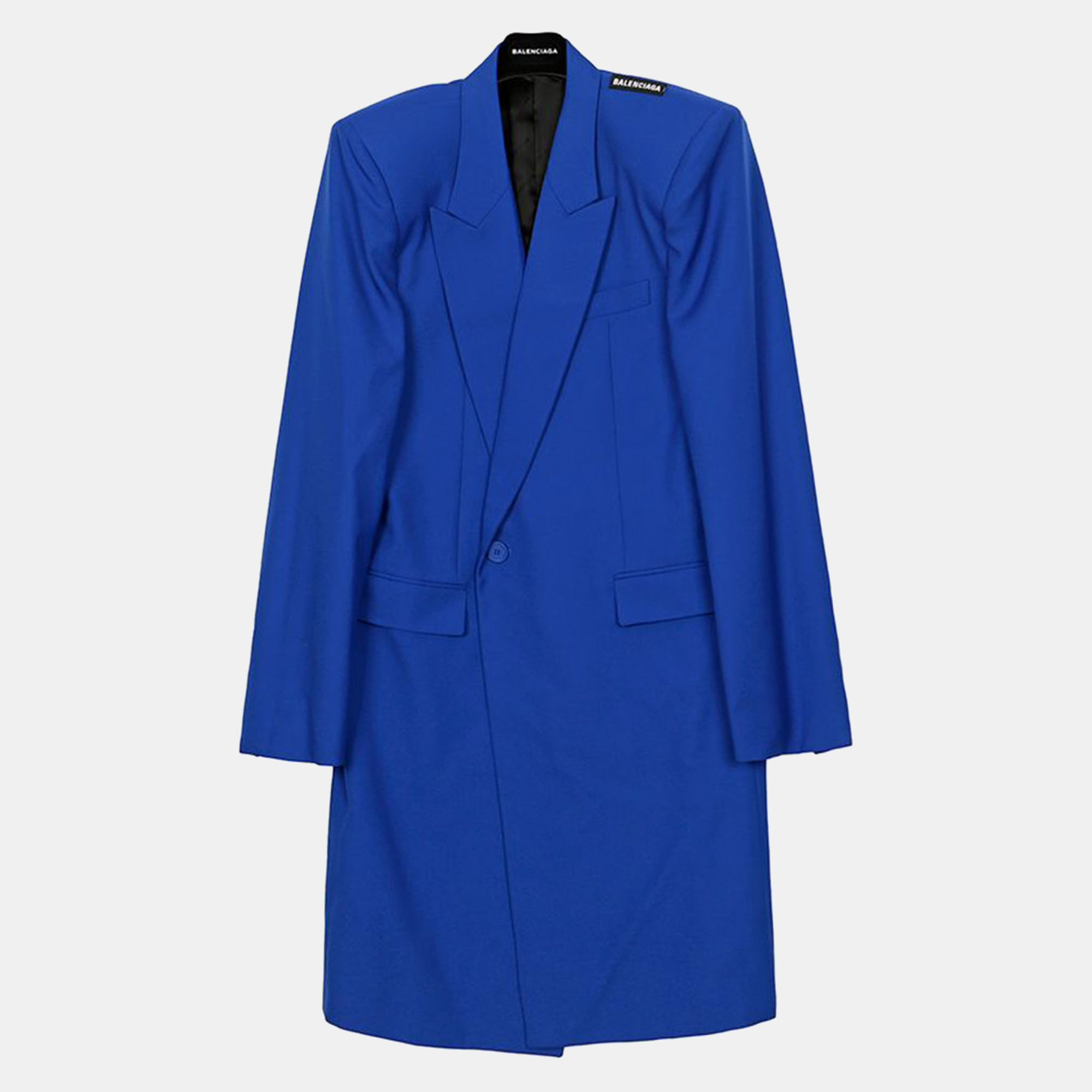 

Balenciaga Blue Shoulder Coat Size