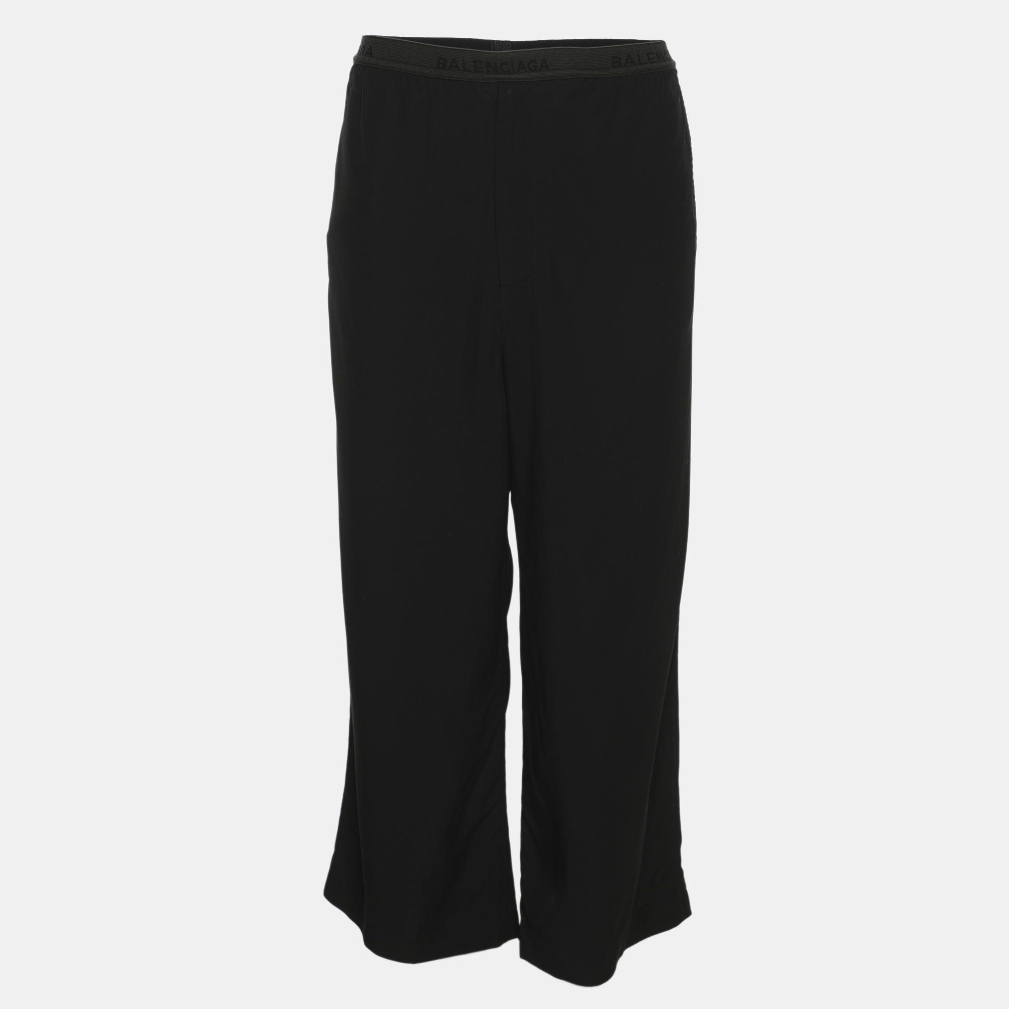 

Balenciaga Black Nylon Track Pant S
