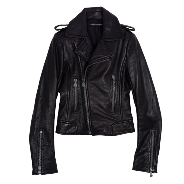Balenciaga Biker Leather Jacket XS